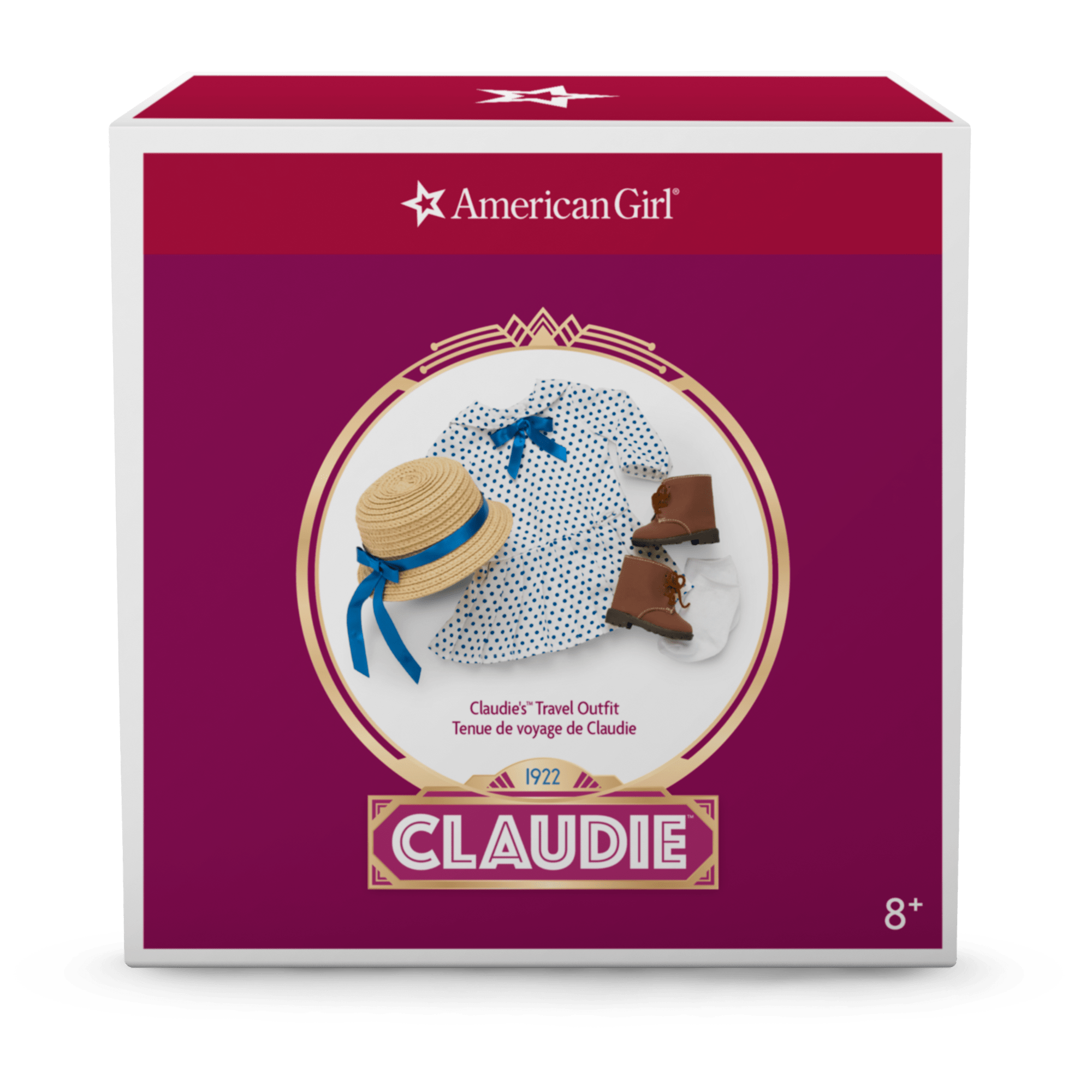 Historical Travel Outfit for 18-inch Dolls | Claudie's™