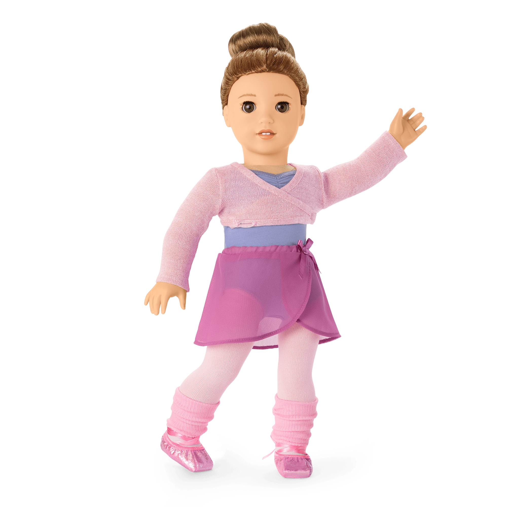 Ballet Practice Outfit for 18-inch Dolls | Plié Away Set