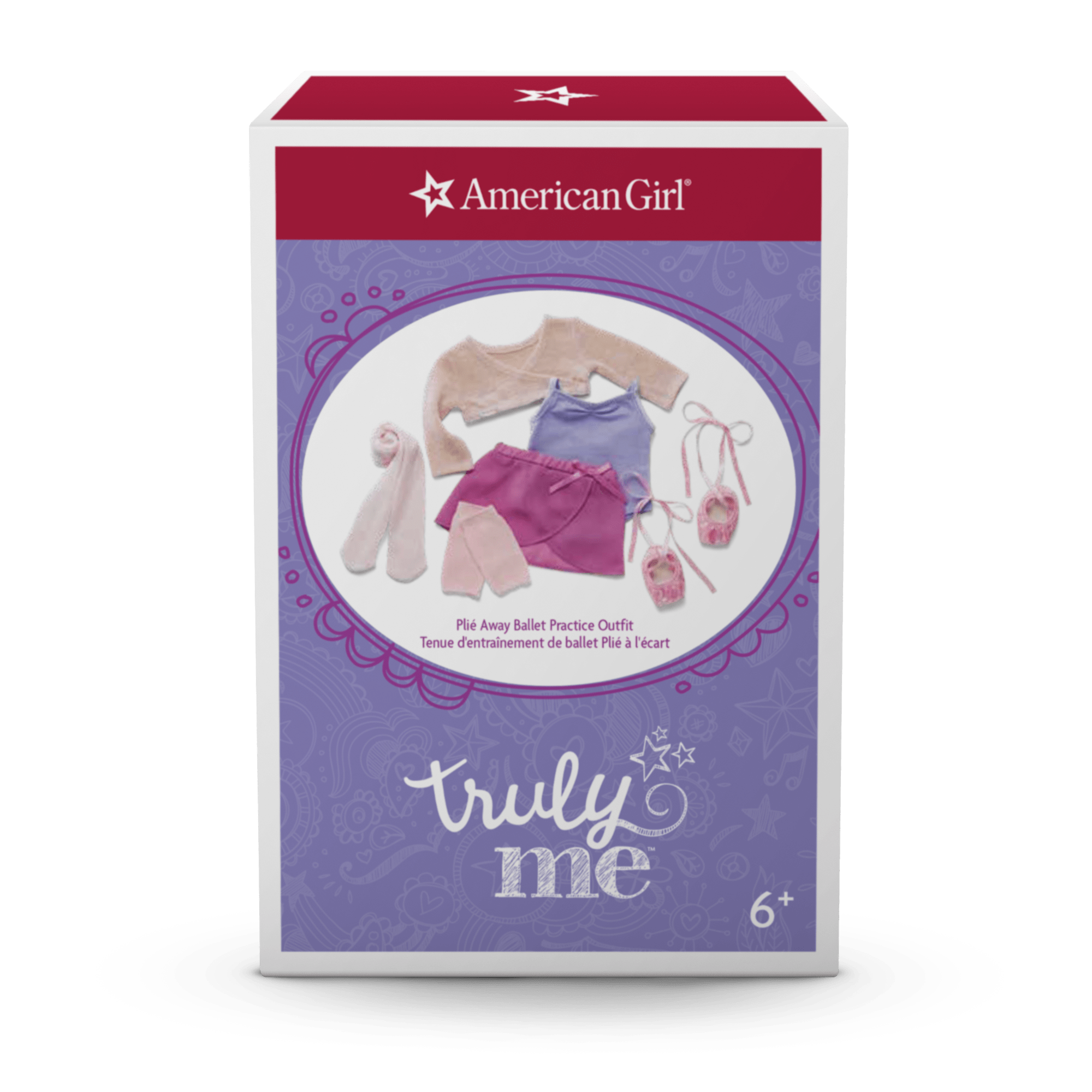 Ballet Practice Outfit for 18-inch Dolls | Plié Away Set
