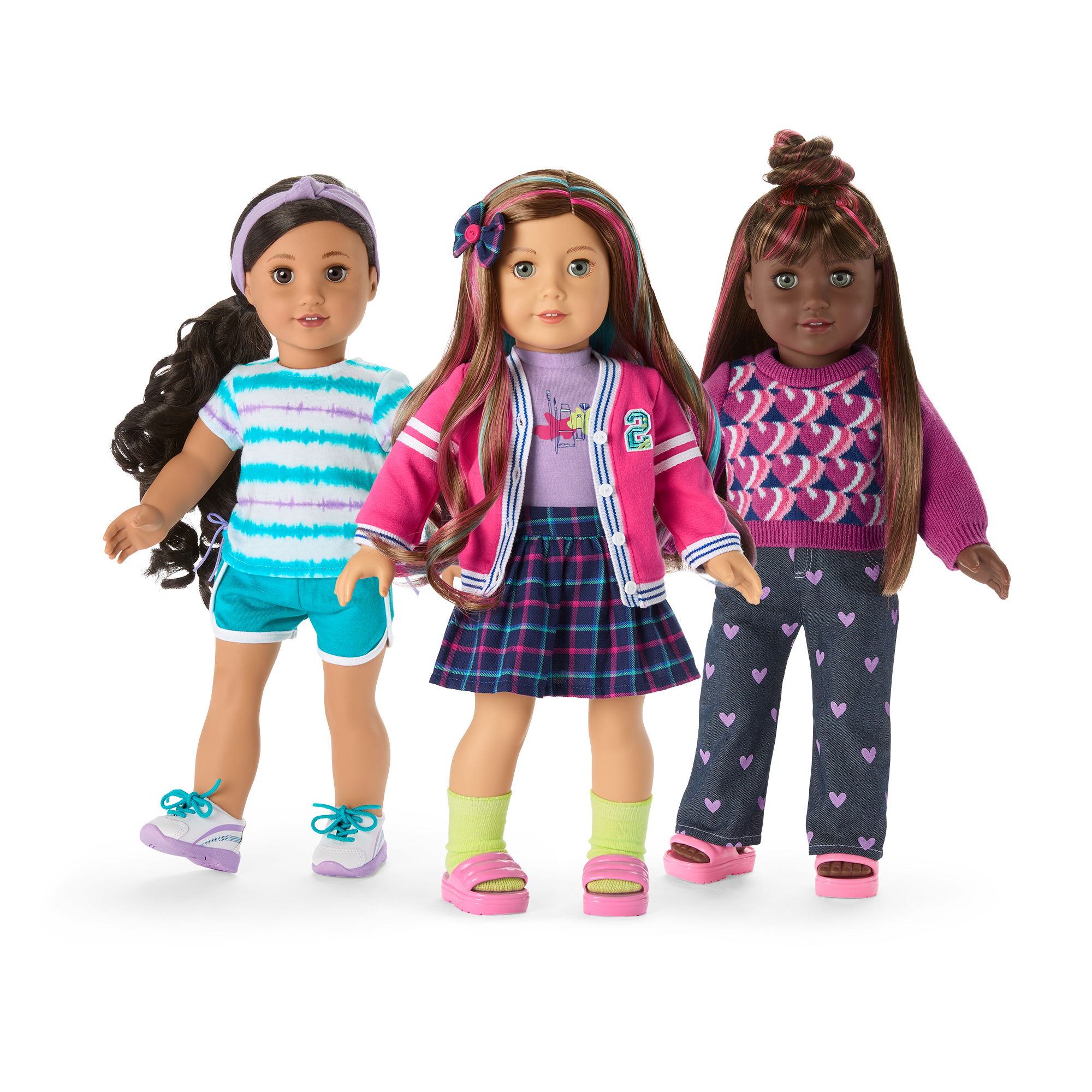 18-inch Doll School Outfit Set with Mix & Match Styles | Playtime Collection