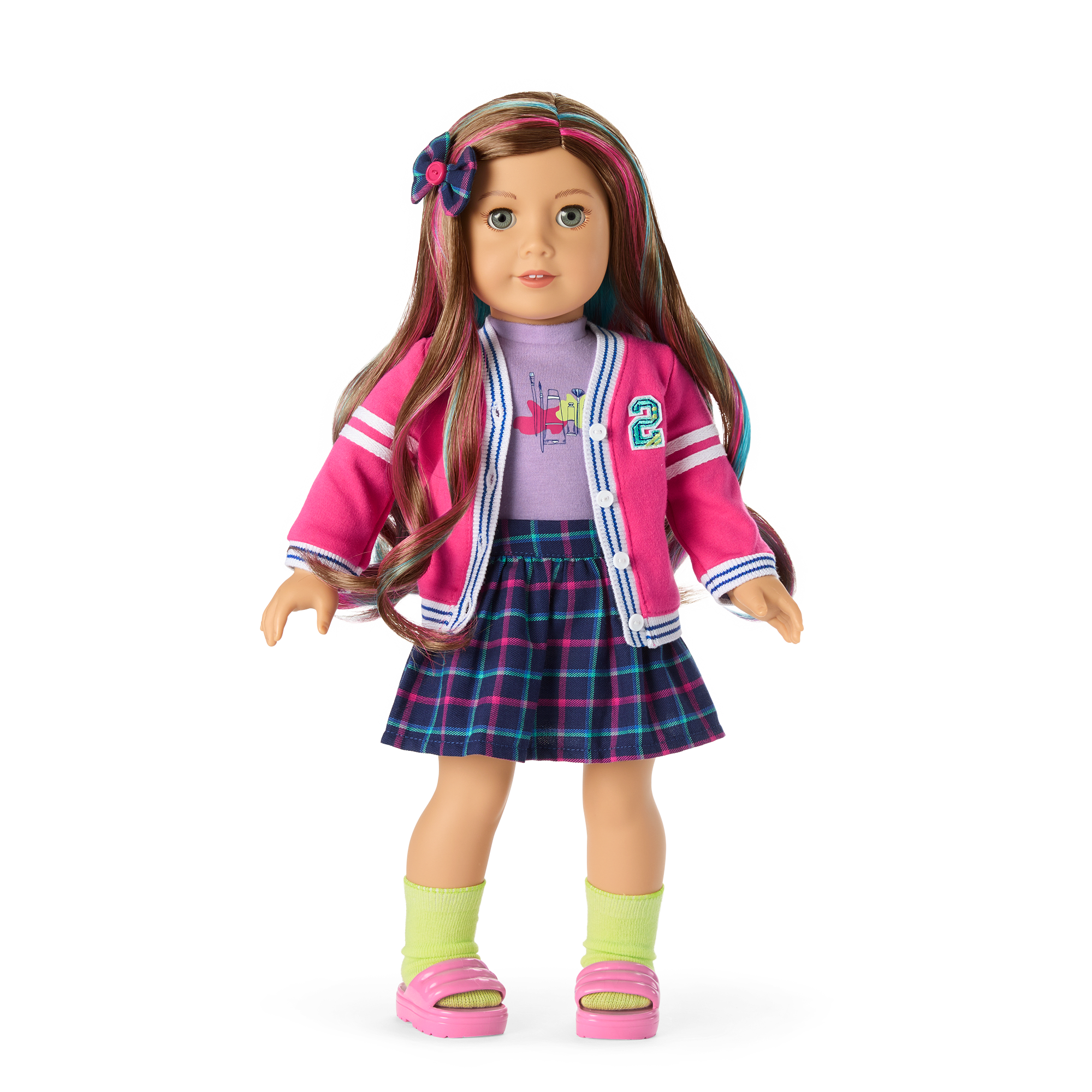 18-inch Doll School Outfit Set with Mix & Match Styles | Playtime Collection