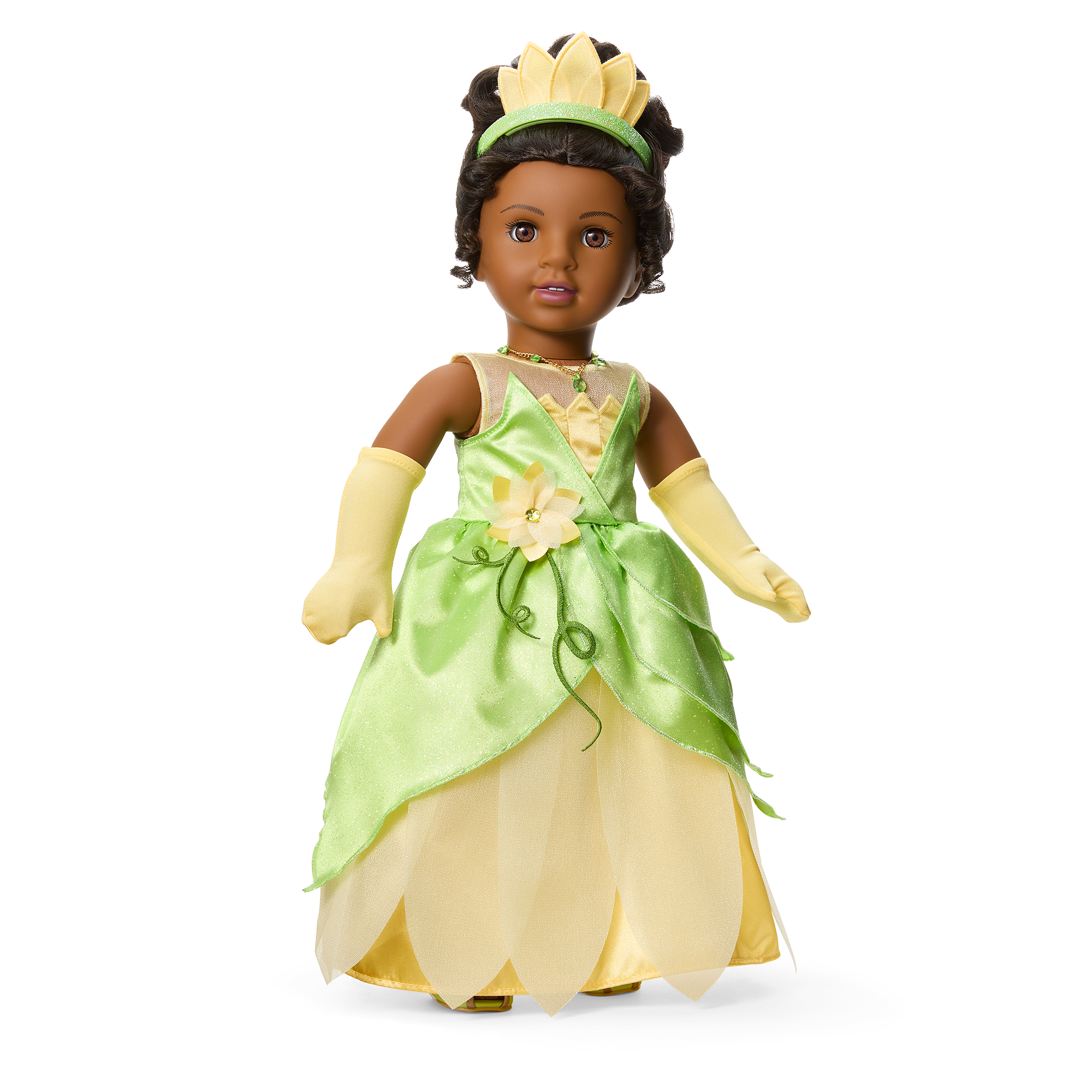 Disney Princess Tiana 18-inch Doll with Dress & Accessories | American Girl