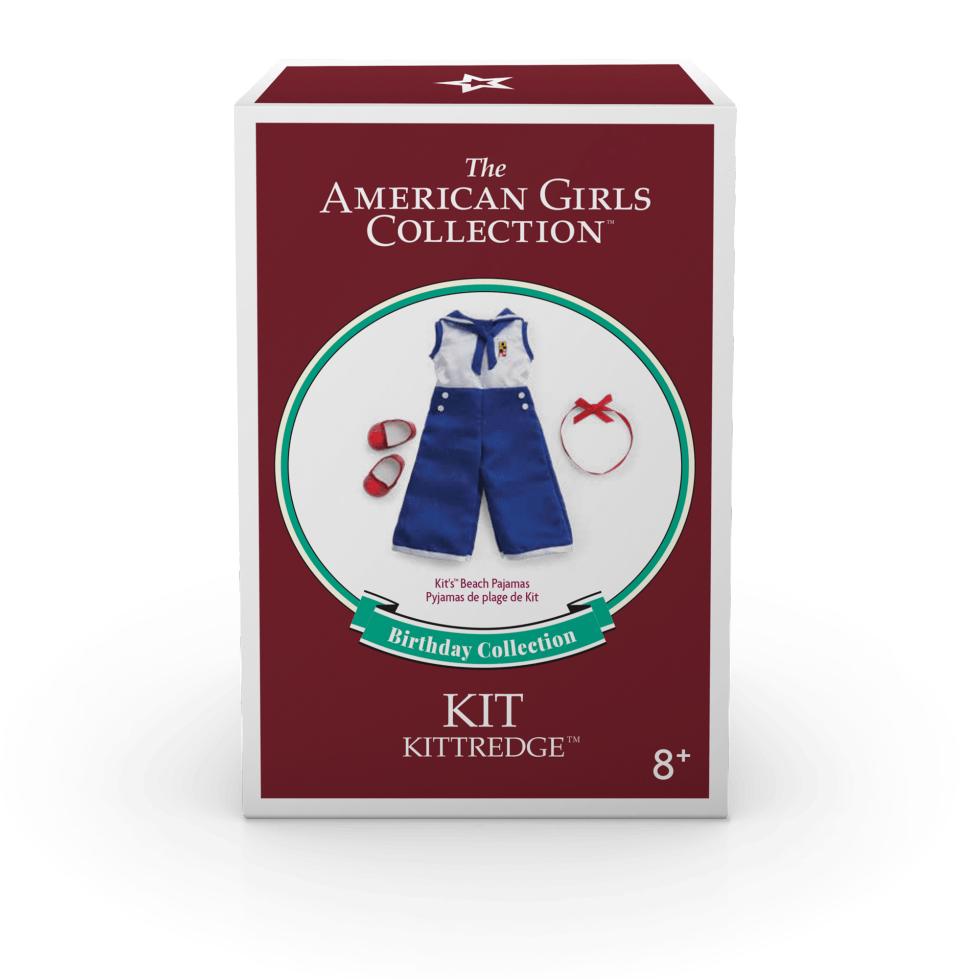 1930s Beach Pajamas for 18-inch Dolls | Kit’s™ Nautical Set