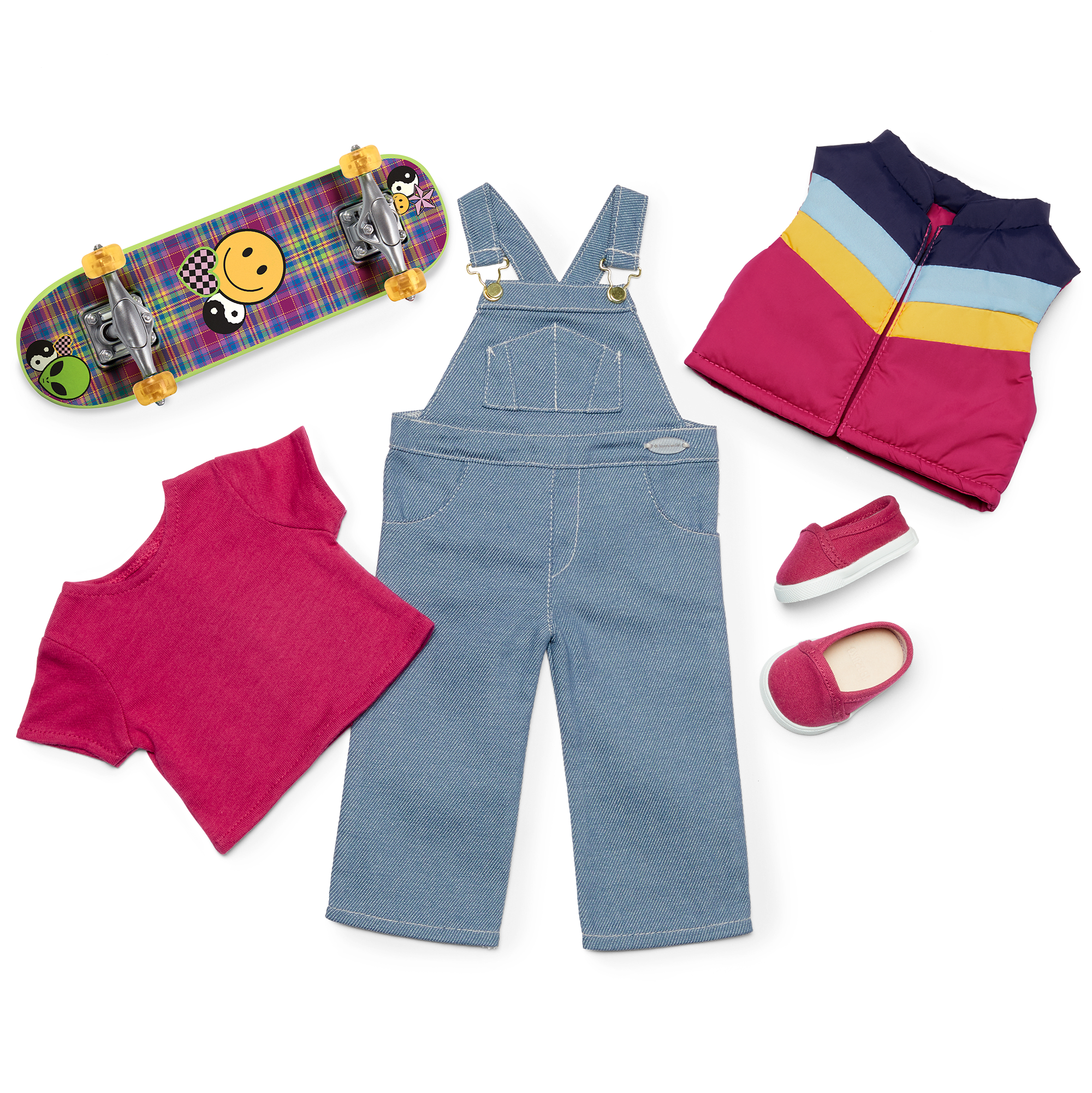 Skateboarding Outfit for 18-inch Dolls with Accessories | Nicki’s™