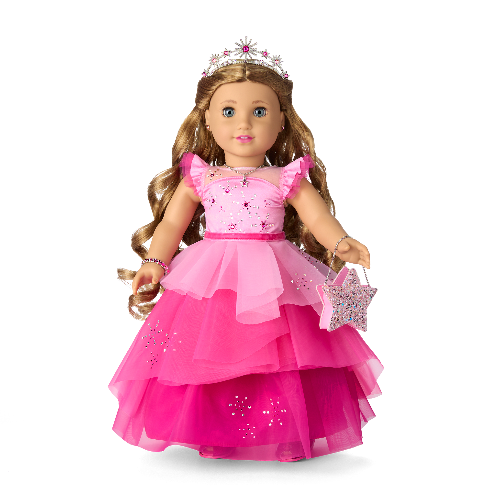Pink Stardust Holiday Collector Doll with Swarovski Crystals | American Girl