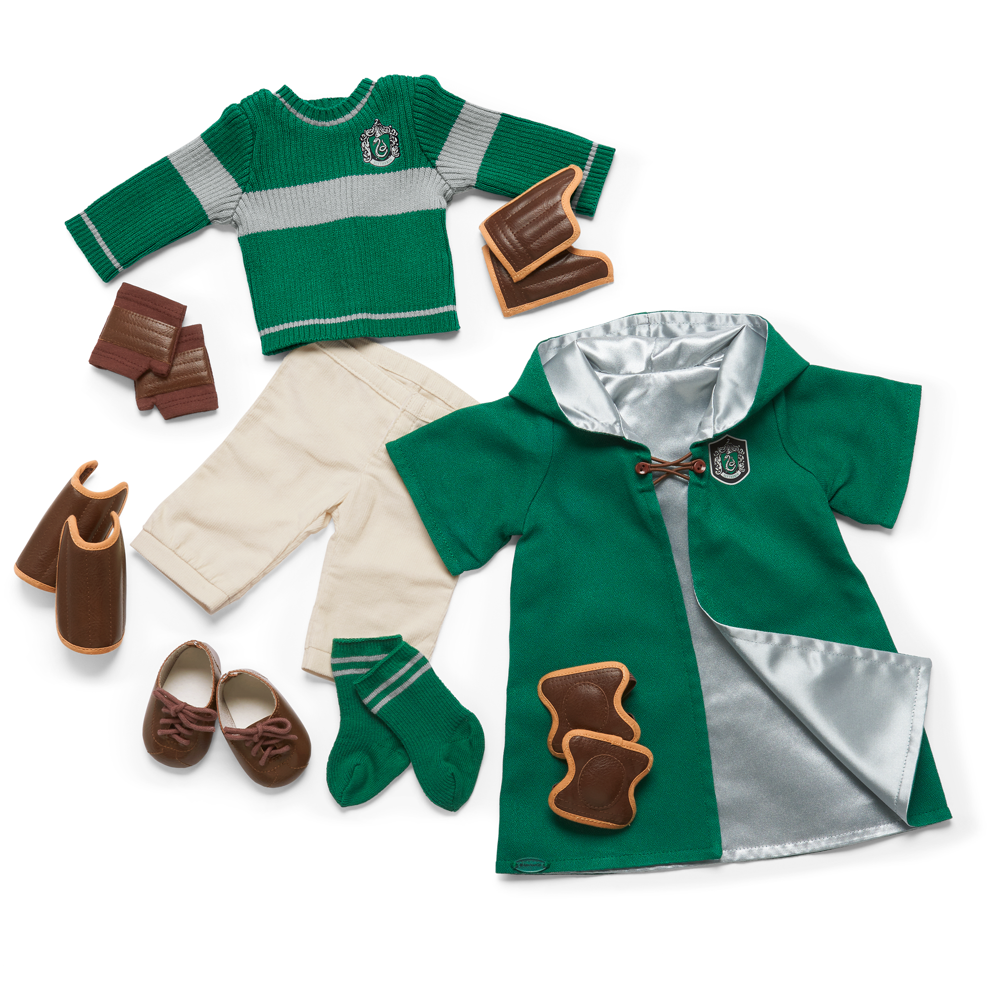 Slytherin Quidditch Uniform for 18-inch Dolls | American Girl