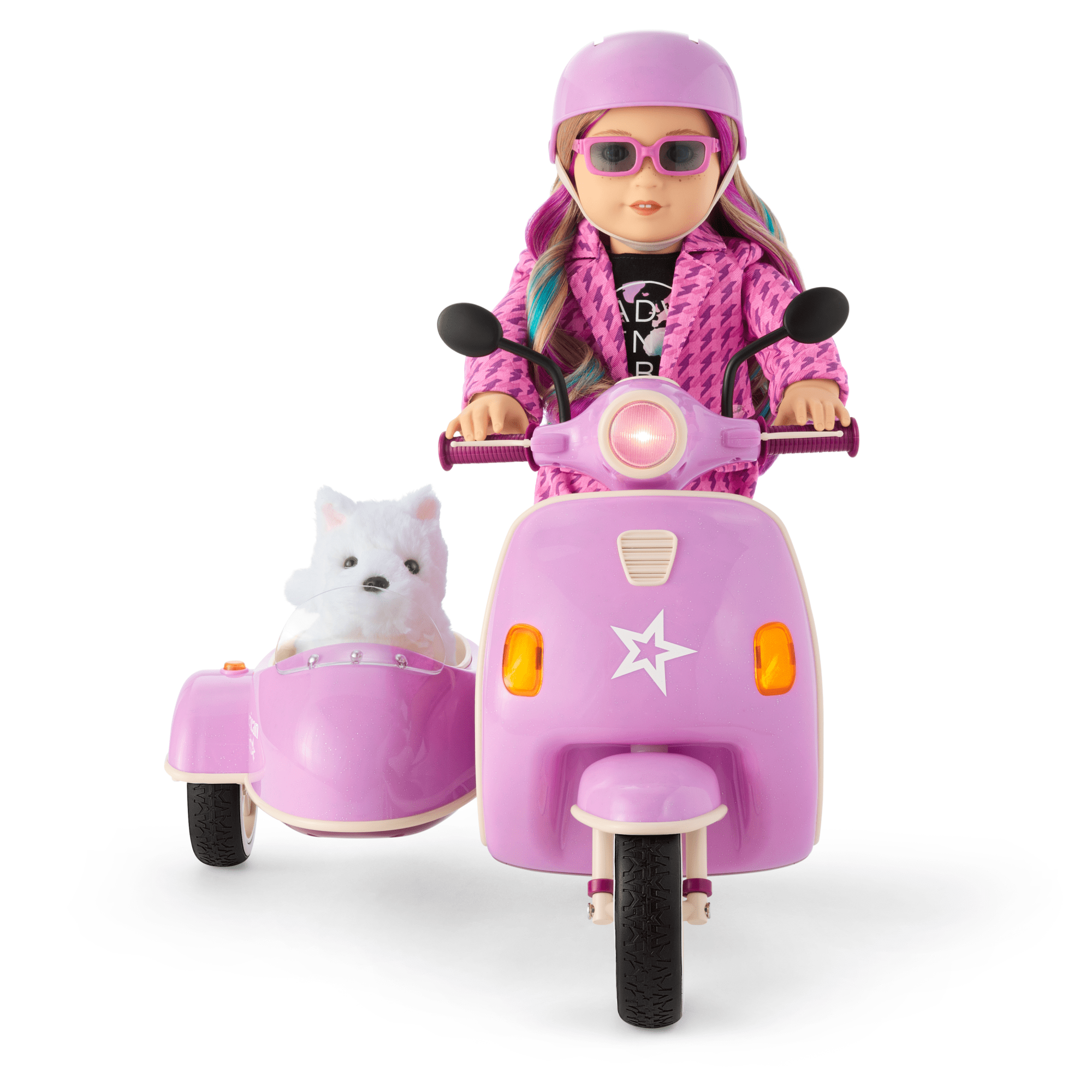 18-inch Doll Travel Outfit with Jacket, Skirt & Accessories