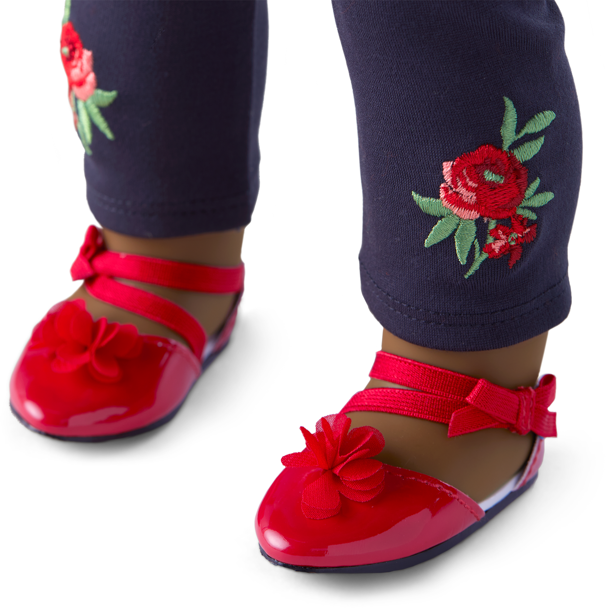 Cozy Rose Leggings for 18-inch Dolls | American Girl x Janie and Jack