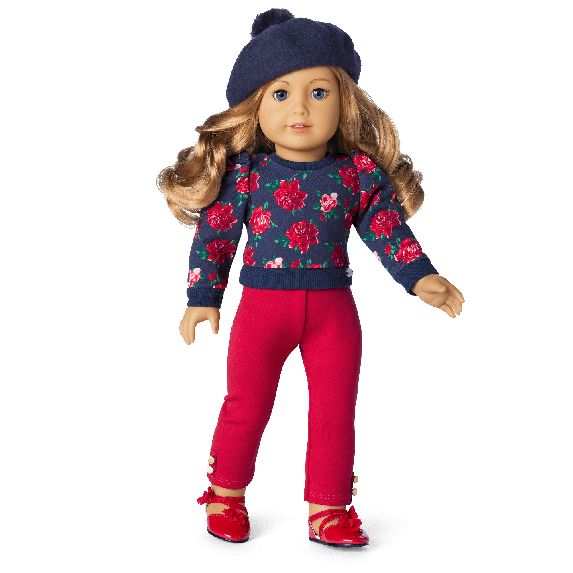 Cozy Rose Leggings for 18-inch Dolls | American Girl x Janie and Jack