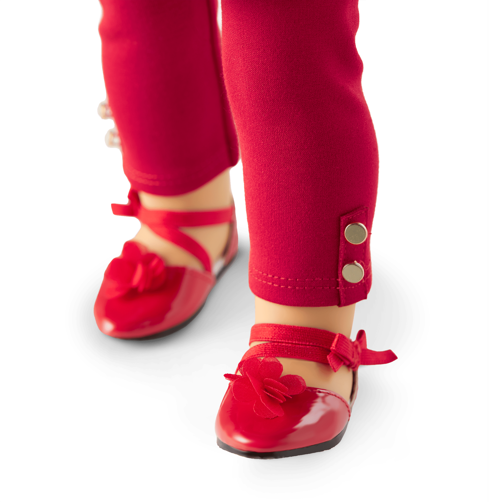 Cozy Rose Leggings for 18-inch Dolls | American Girl x Janie and Jack