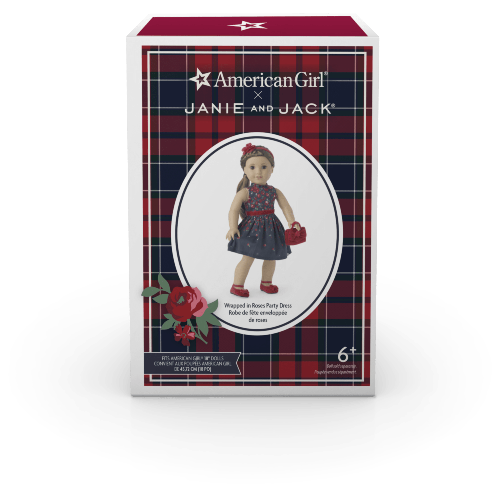 Wrapped in Roses Party Dress for 18-inch Dolls | American Girl® x Janie and Jack