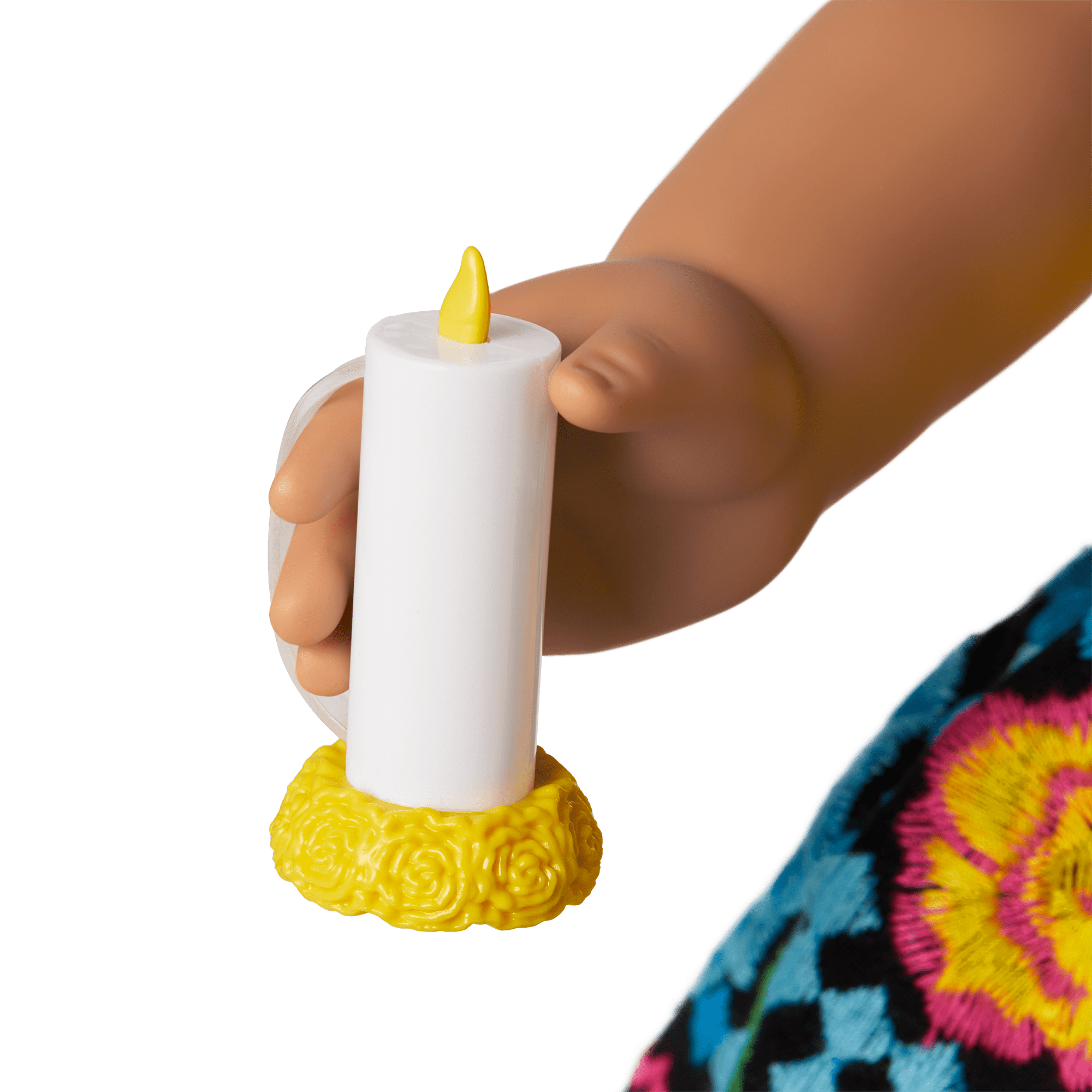 Day of the Dead Costume for 18-inch Dolls | Embroidered Dress & Accessories