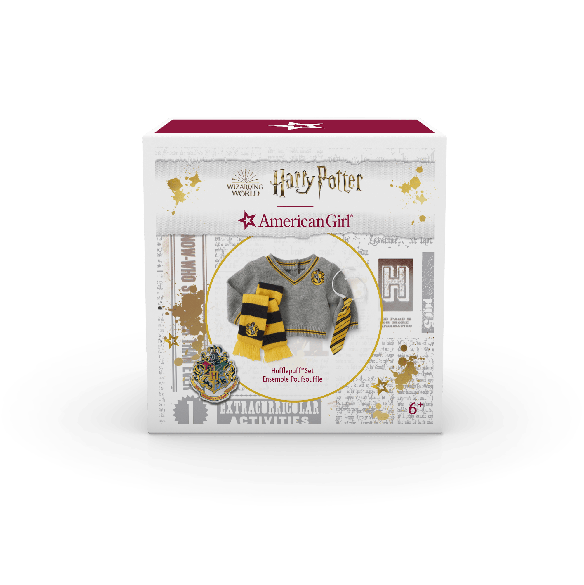 Hufflepuff Doll Clothes Set for 18-inch Dolls | American Girl