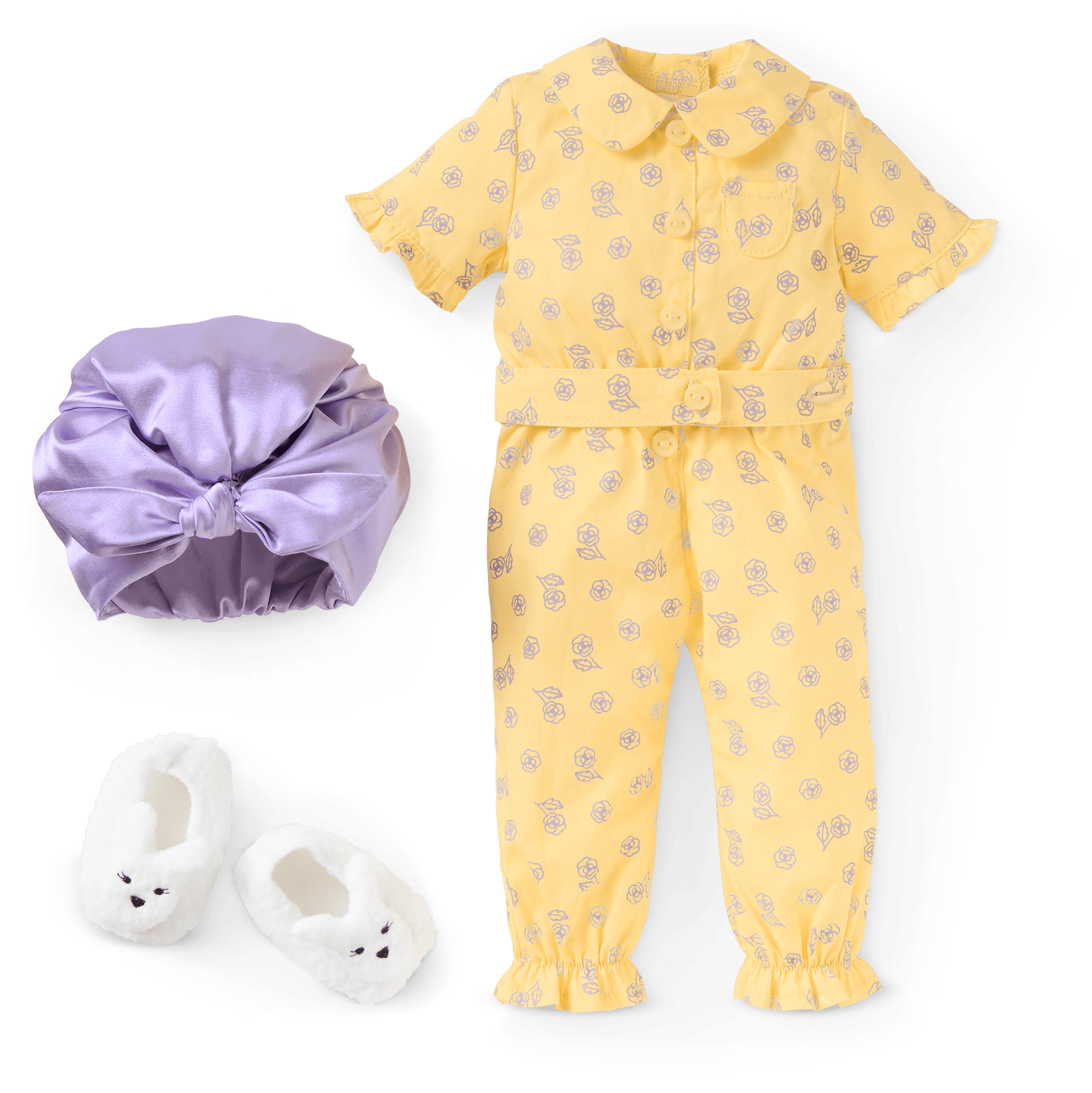 Yellow Bloom Pajamas for 18-inch Dolls | Claudie's™