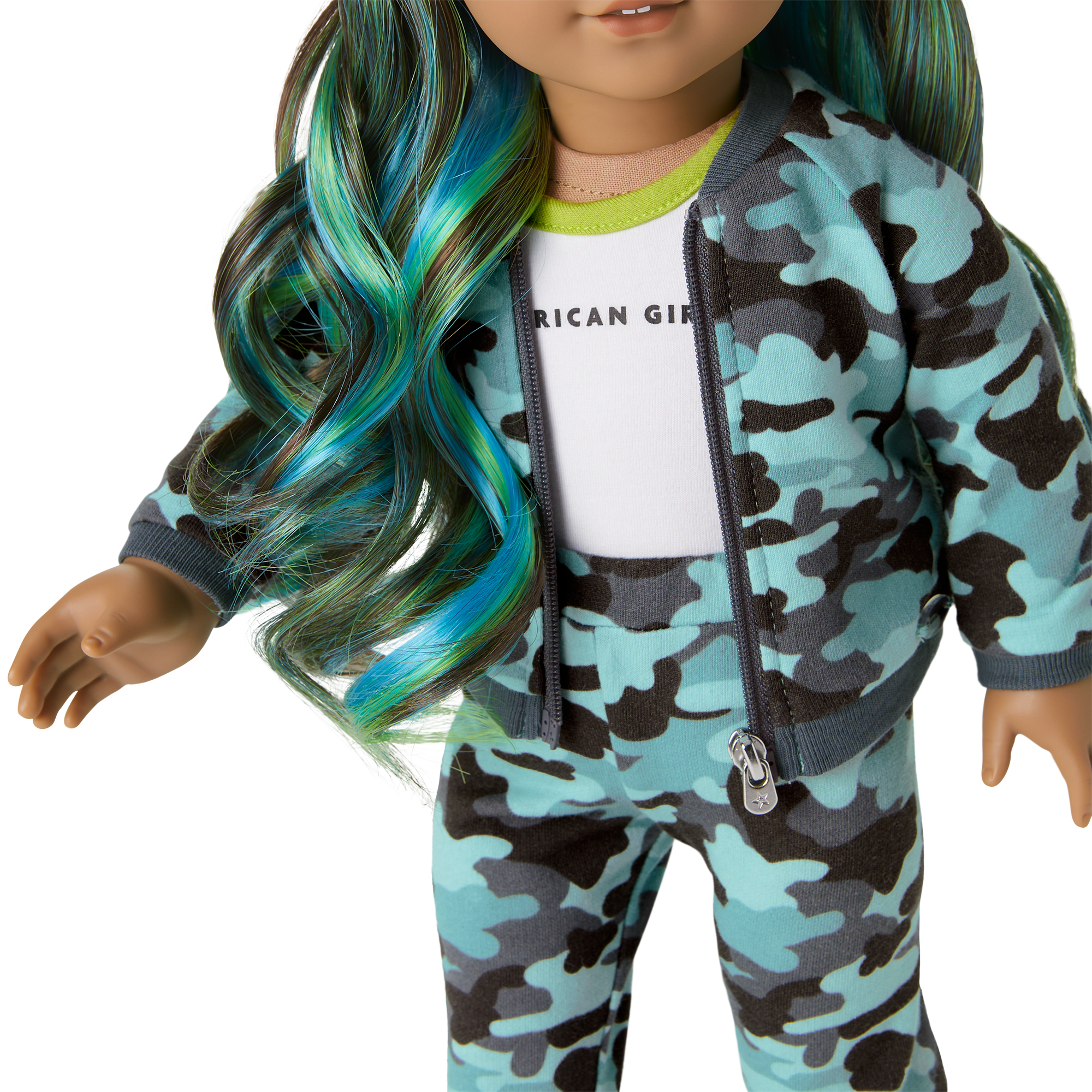 18-inch Truly Me Doll with Wavy Dark-Brown Hair & Hazel Eyes | American Girl