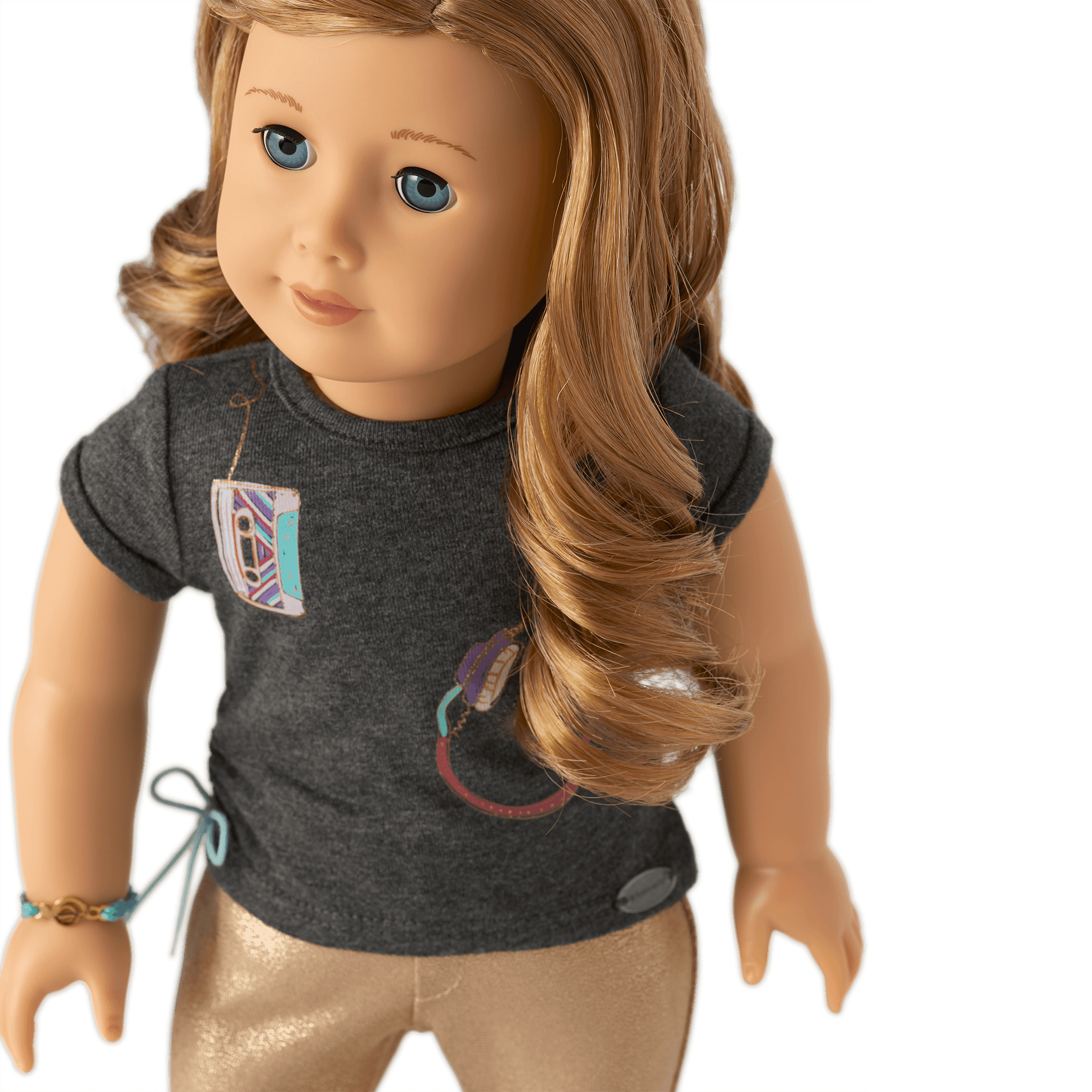 Music-Themed Outfit for 18-inch Dolls | Singer & Dance Costume