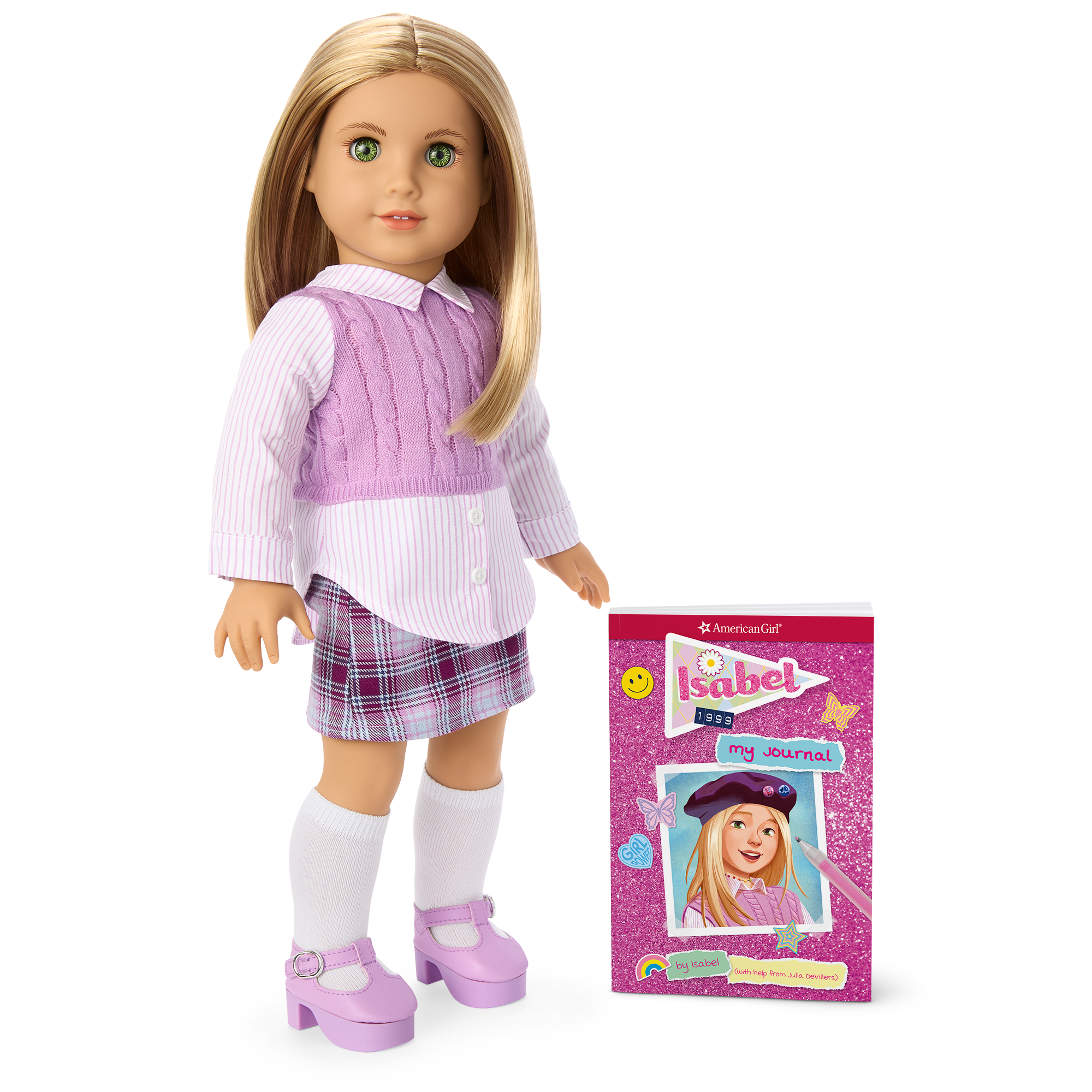 18-inch Isabel Doll with Journal & Outfit | Historical Characters