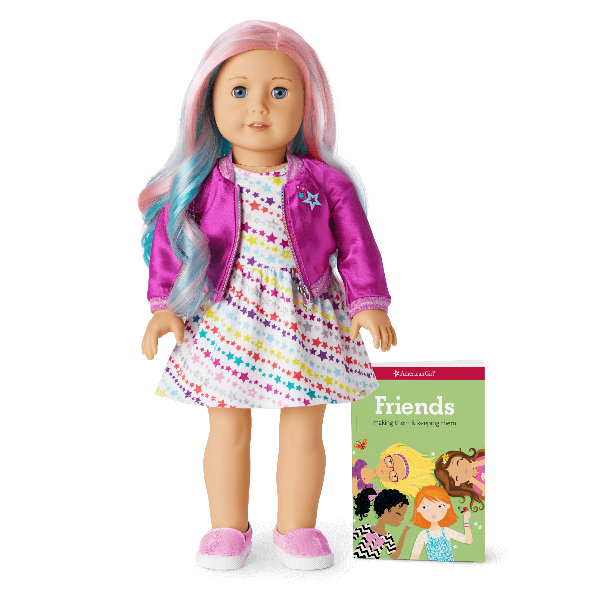 Truly Me Doll with Light Blue Eyes & Pastel Hair | #88