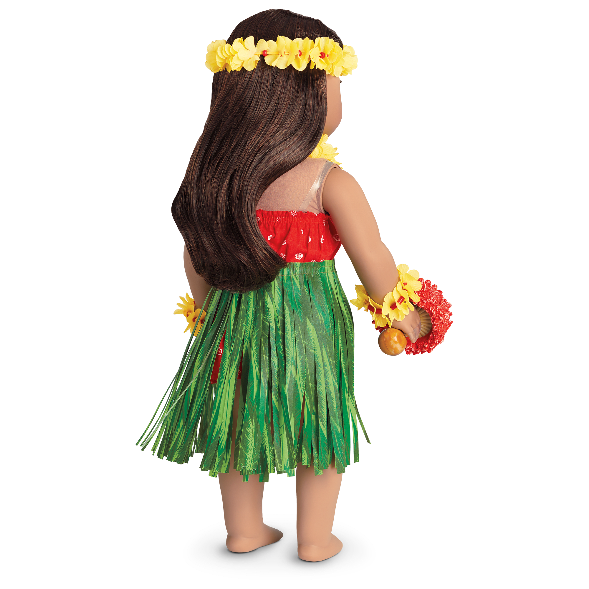 Hula Outfit for 18-inch Dolls with Lei & Skirt | Nanea's™