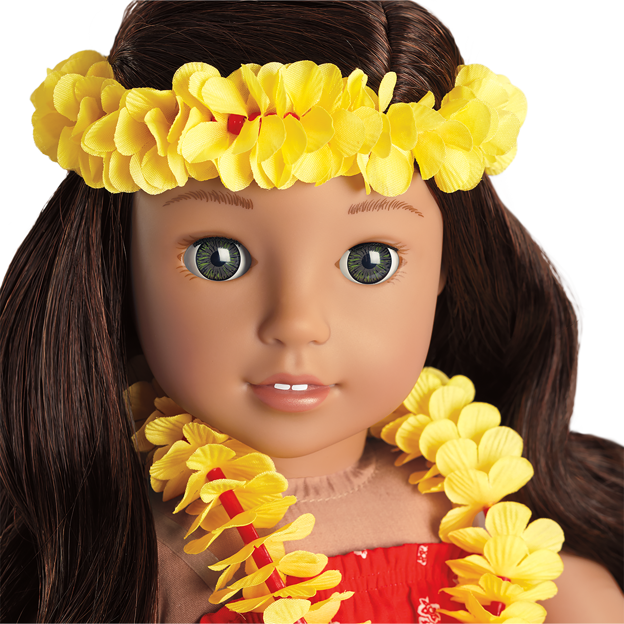 Hula Outfit for 18-inch Dolls with Lei & Skirt | Nanea's™