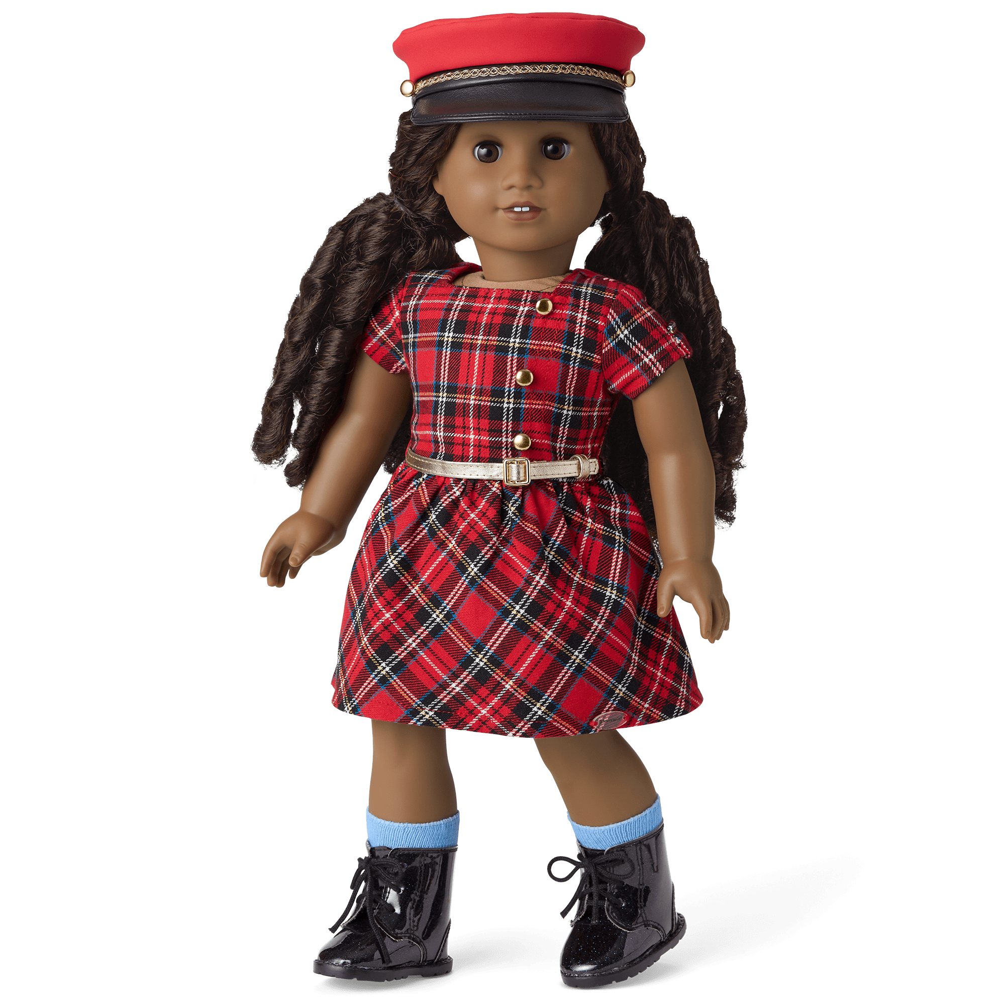England-Inspired Outfit with Plaid Dress & Accessories | World Traveler
