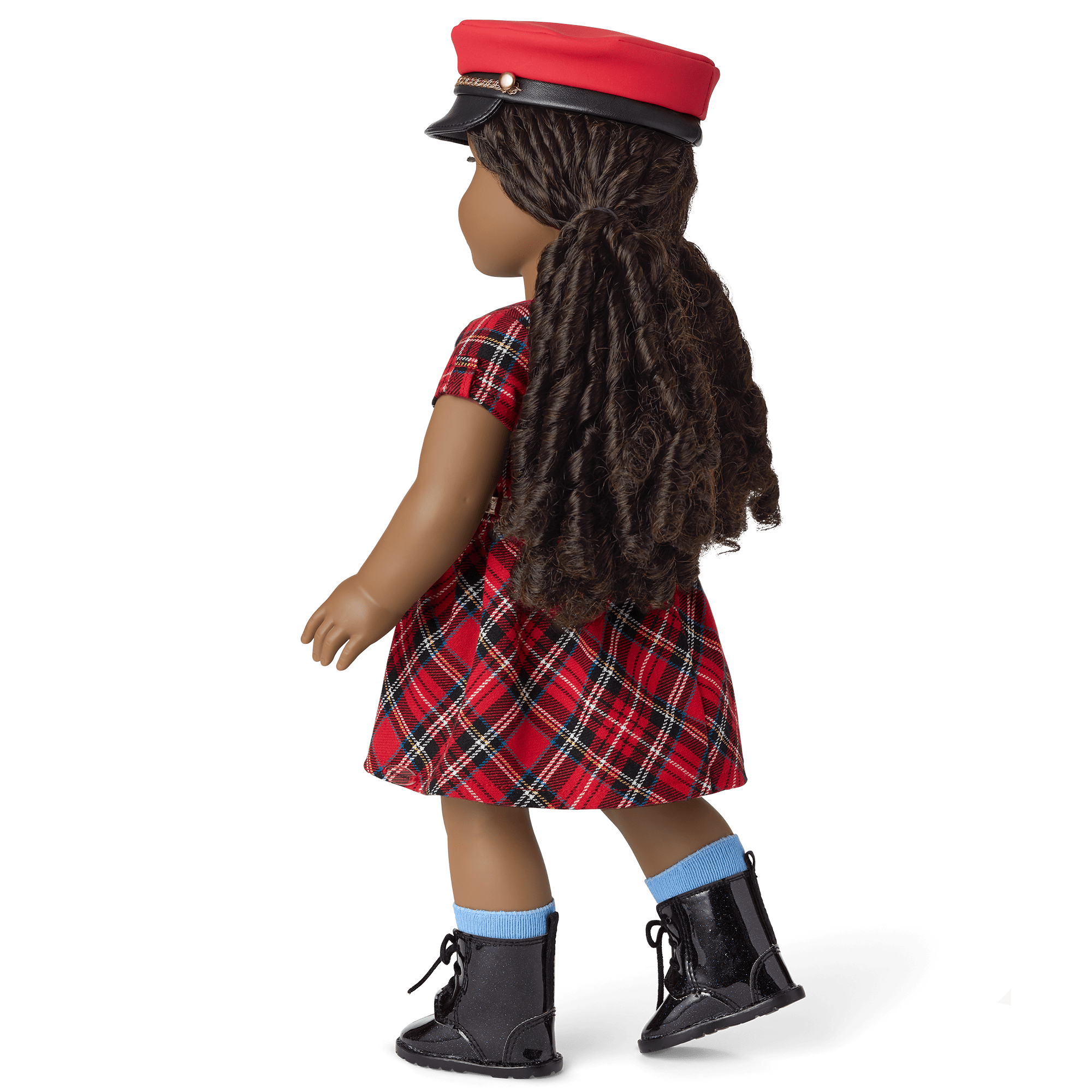 England-Inspired Outfit with Plaid Dress & Accessories | World Traveler