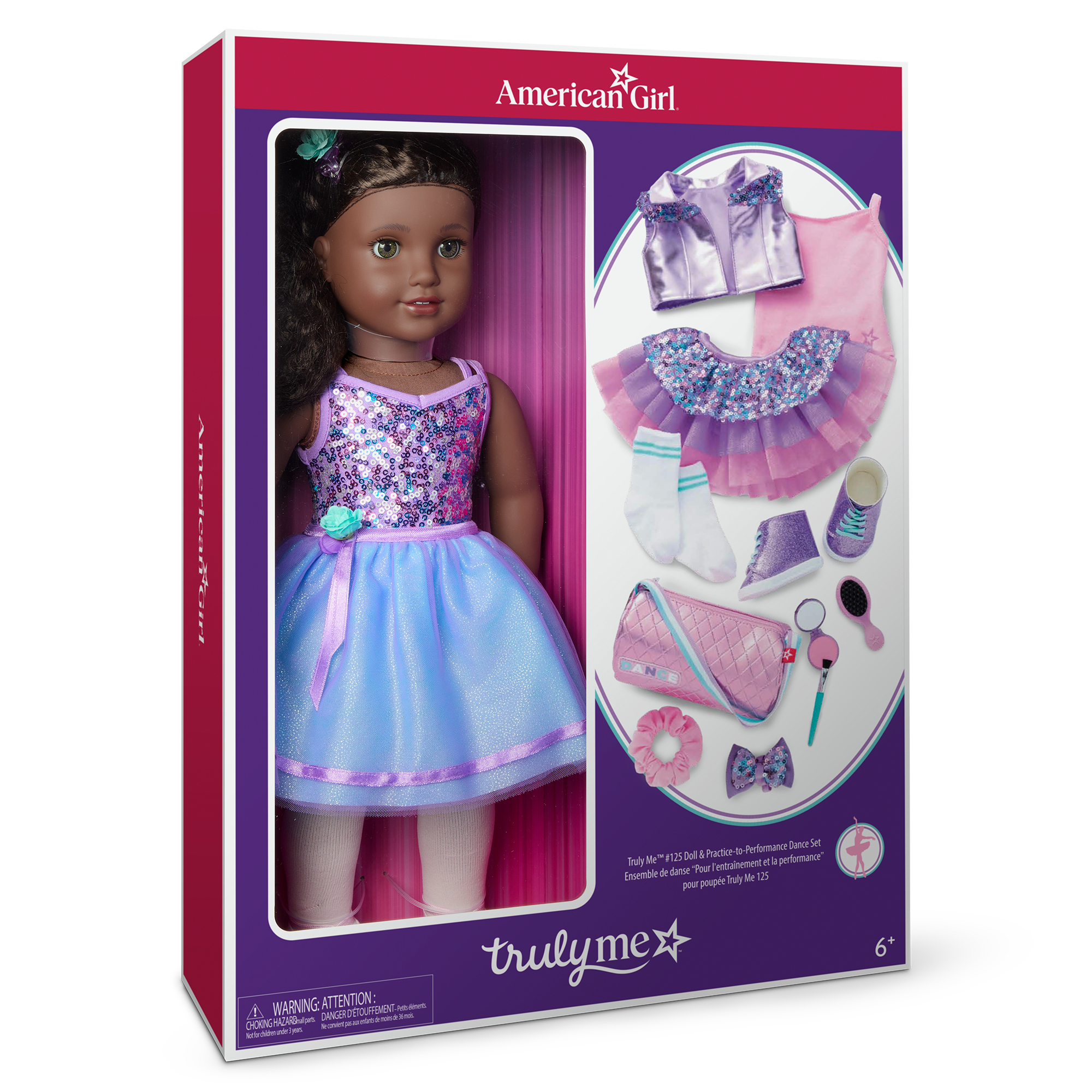 18-inch Dance Doll Set with Ballet & Hip-Hop Outfits | Truly Me™