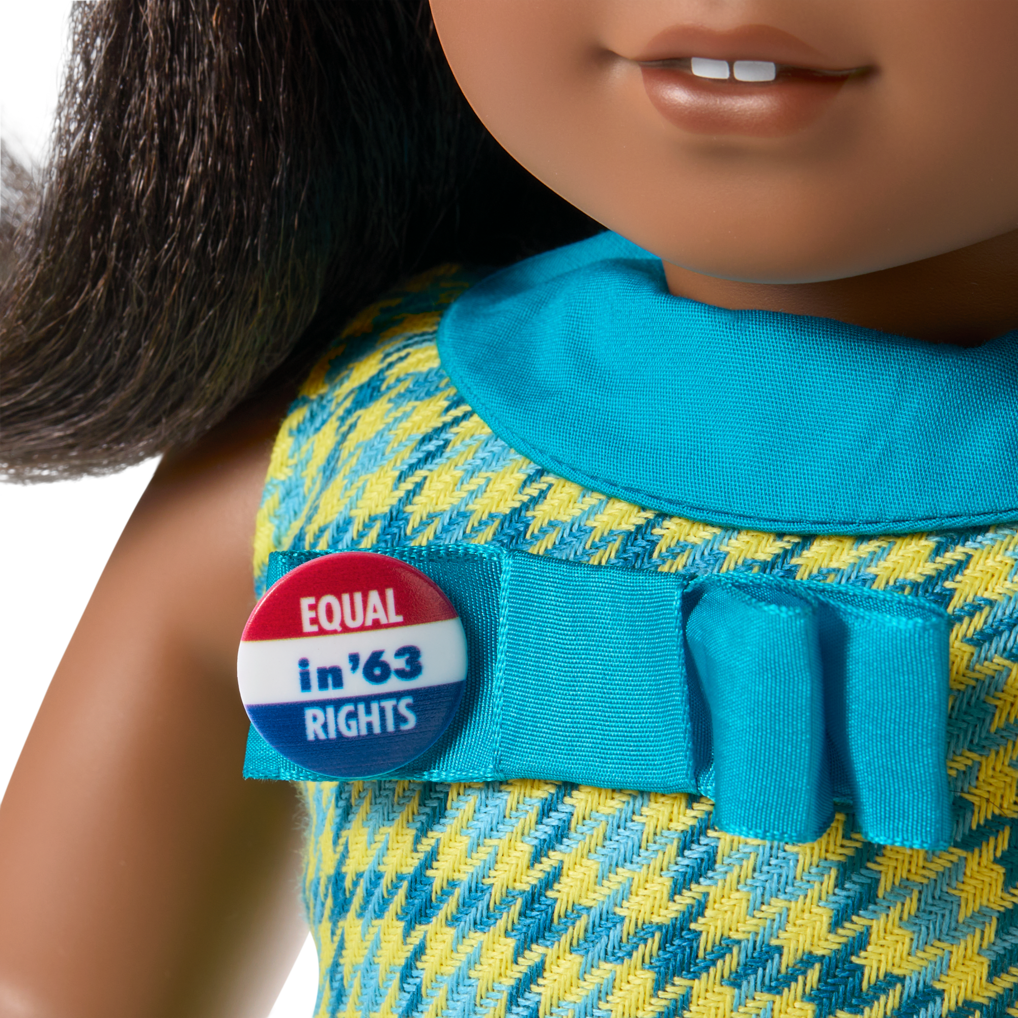 18-inch Melody Ellison Doll with 1960s Outfit & Accessories | Historical Characters