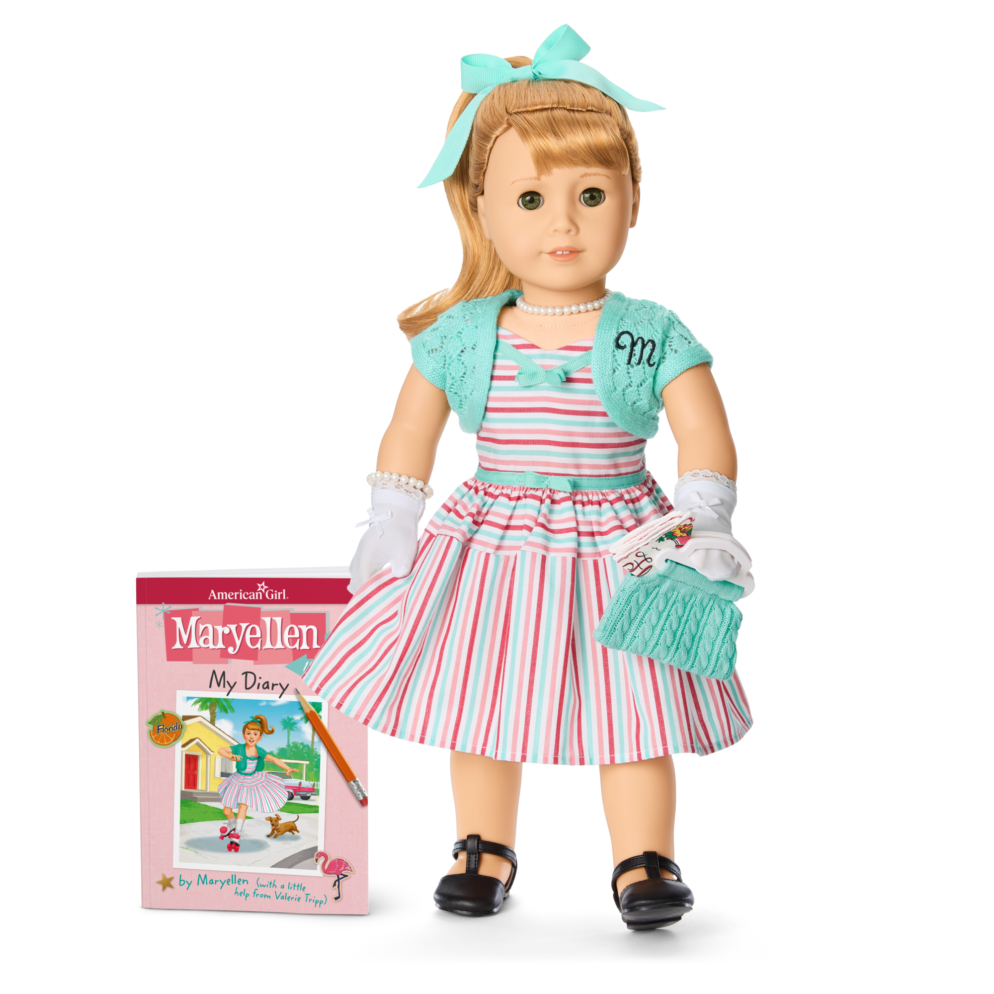 18-inch Maryellen Larkin Doll with 1950s Outfit & Accessories | Historical Character