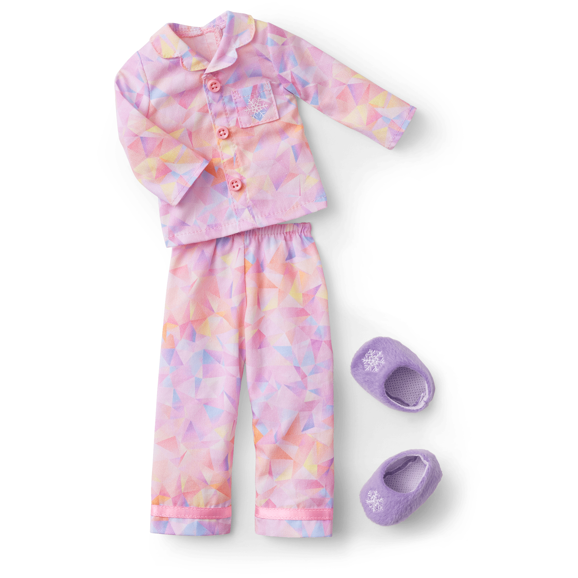 Powder Pink Pajama Set for 14.5" Dolls | Gwynn’s™