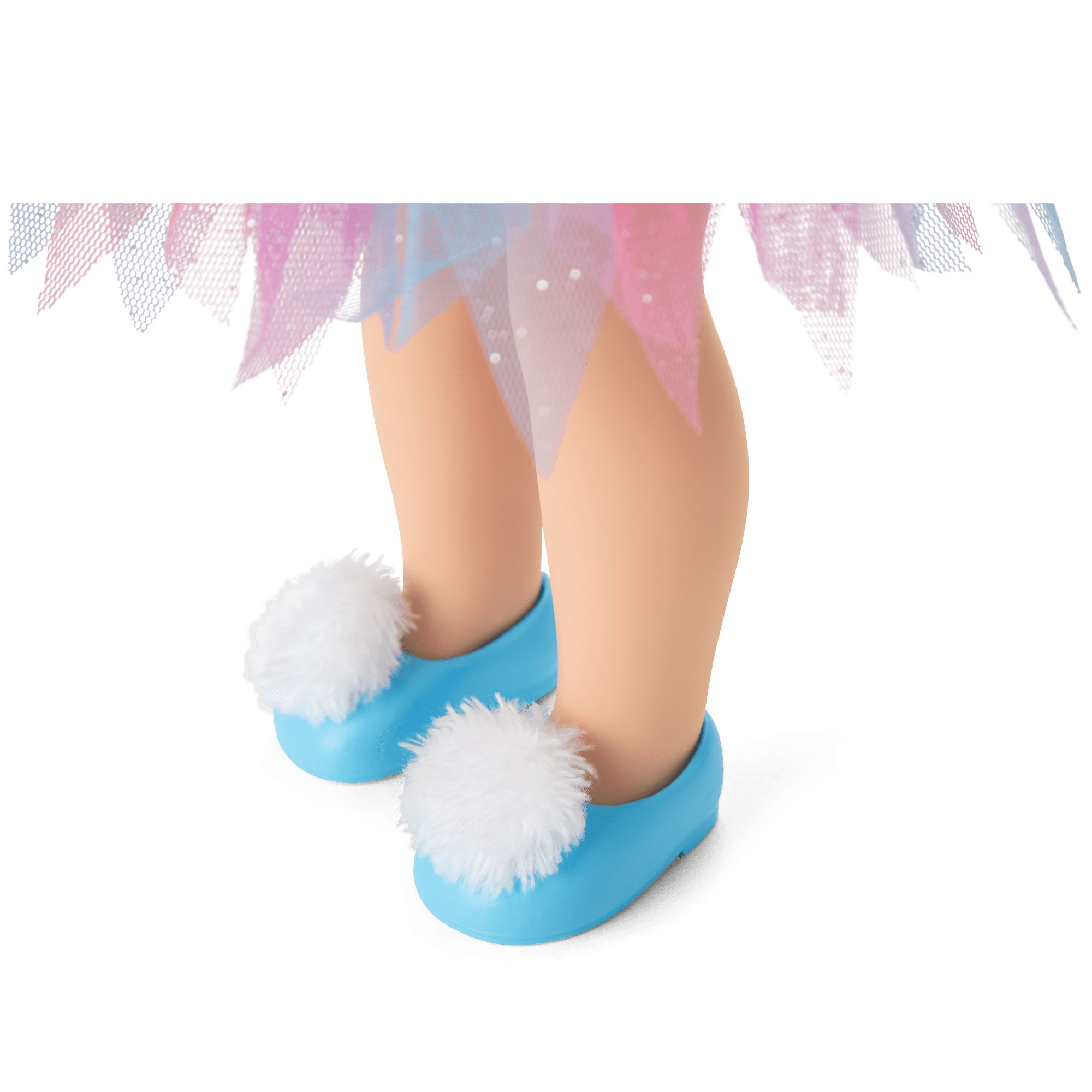 Colorful Butterfly Skirt & Wings Set for WellieWishers Dolls | Sparkly Accessories