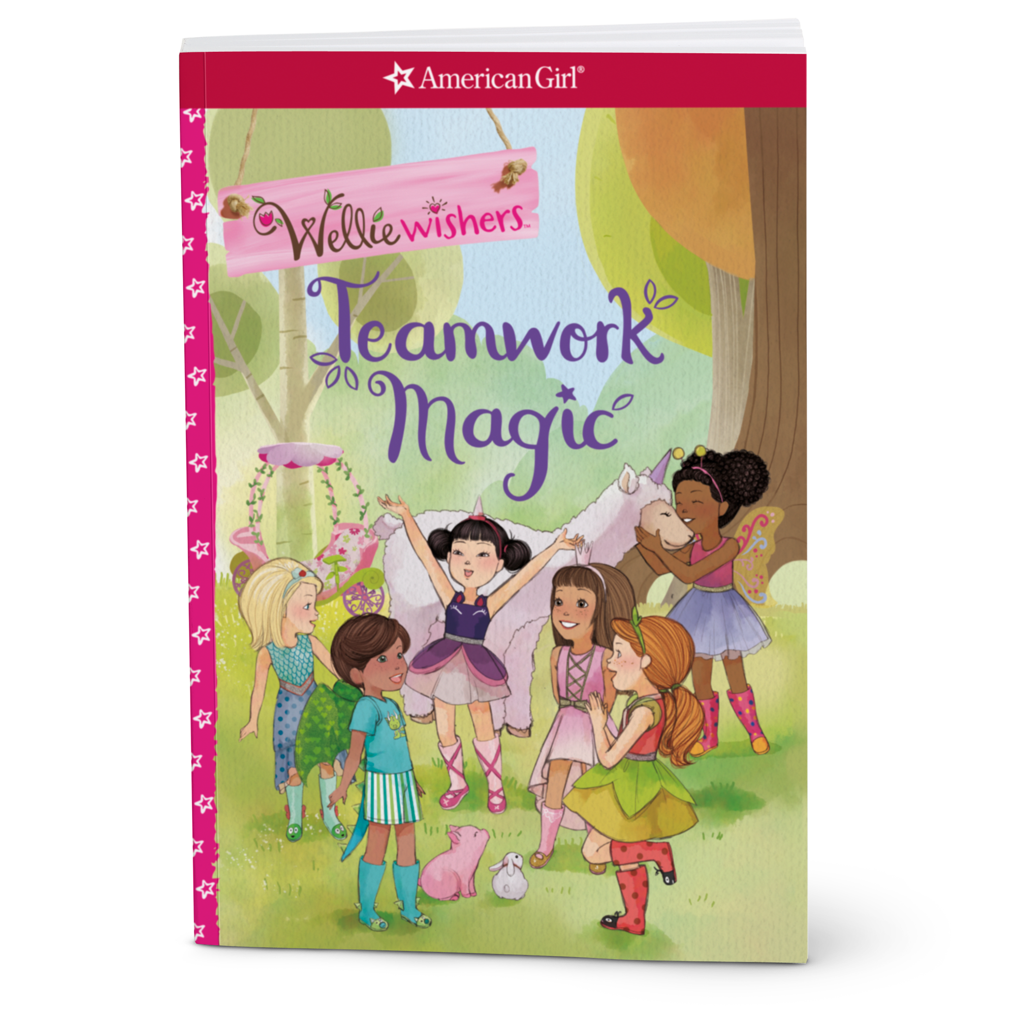 Teamwork Magic Book for Kids | WellieWishers Story & Activities