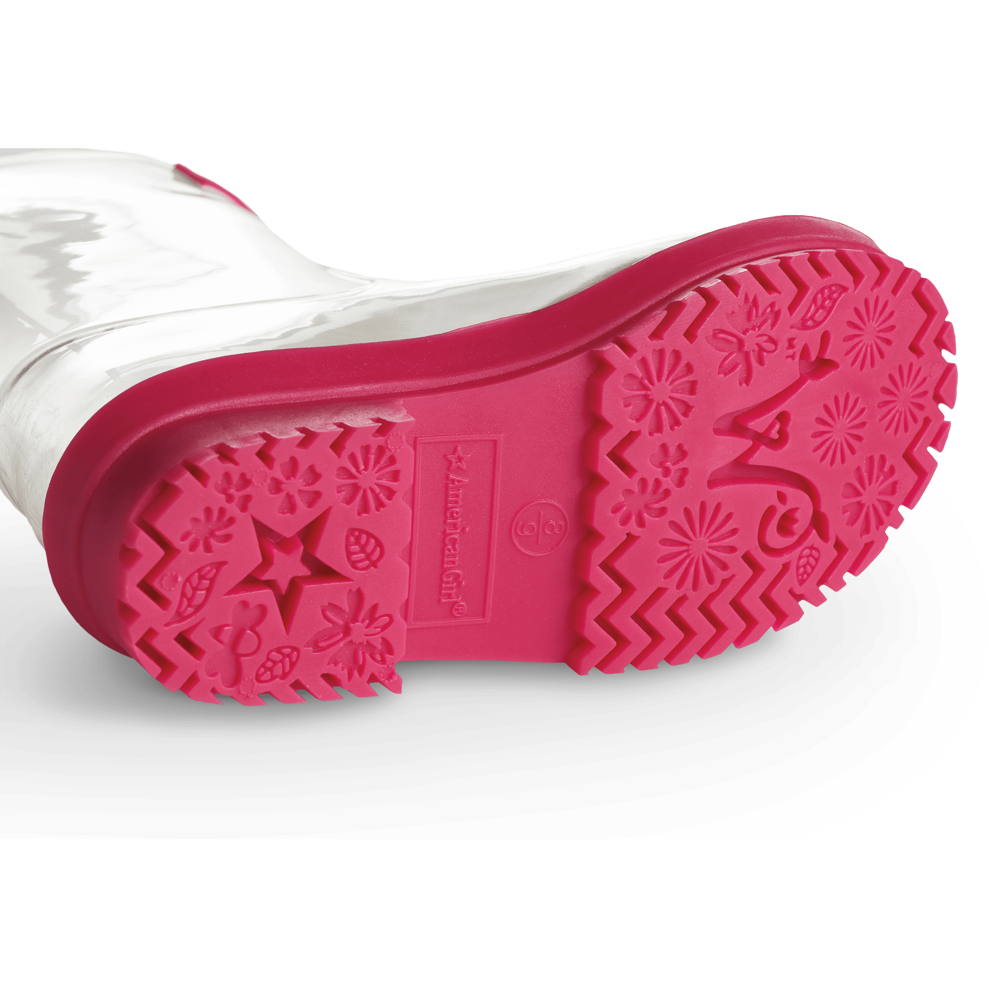 Clear Rain Boots for Girls with Peek-a-Boo Design | WellieWishers
