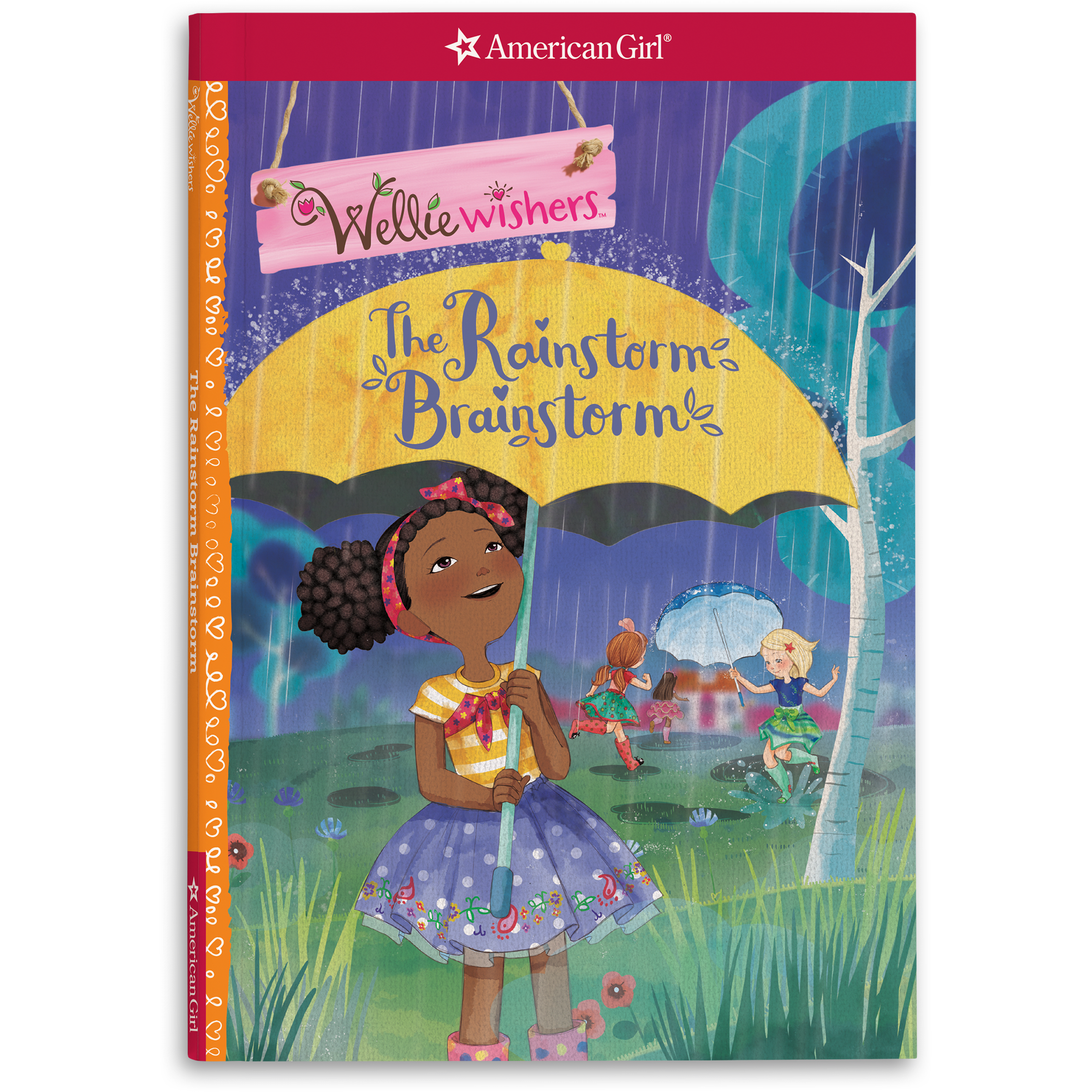 Rainstorm Brainstorm Book for Kids | WellieWishers Story by Valerie Tripp