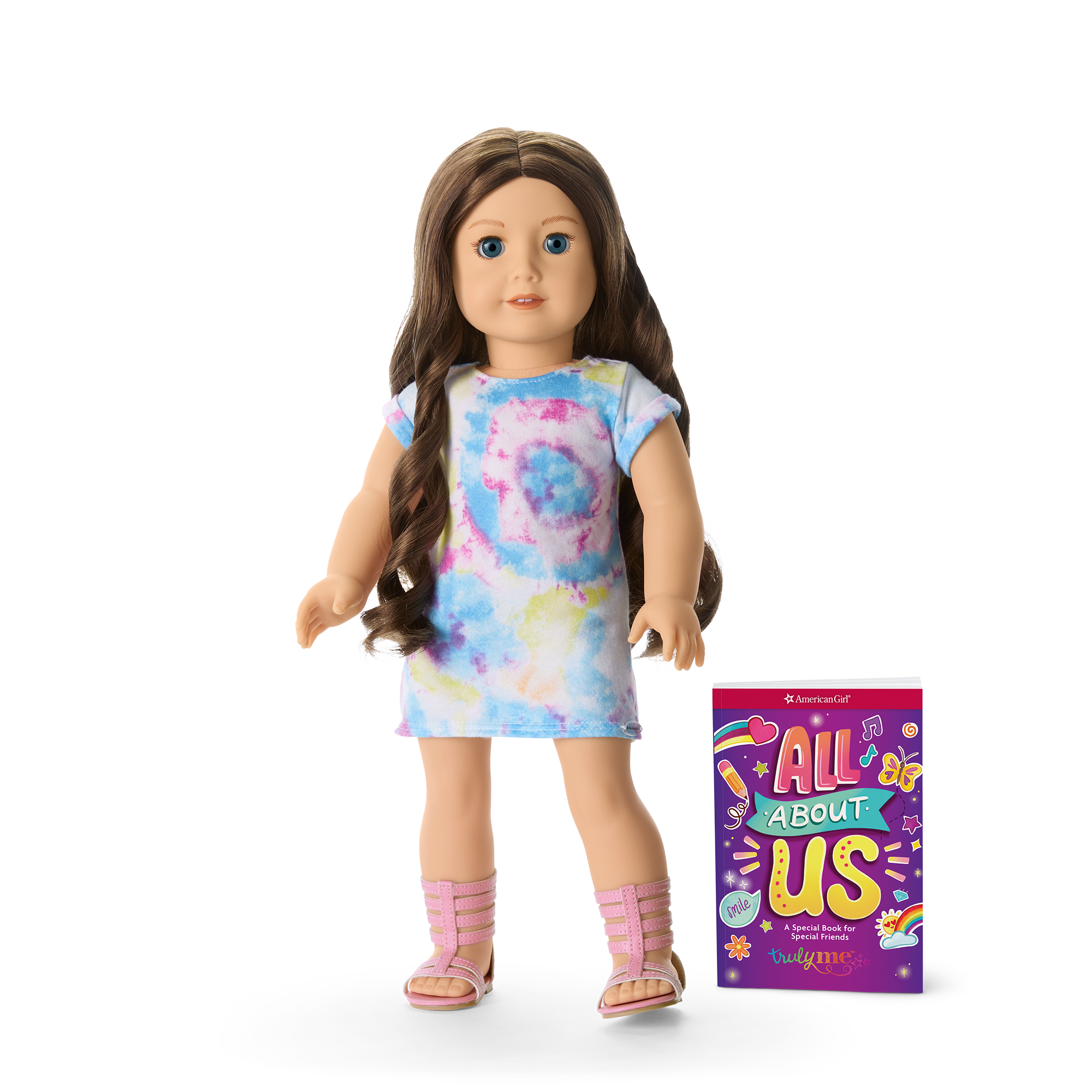 18-inch Truly Me Doll with Long Wavy Brown Hair & Outfit | American Girl