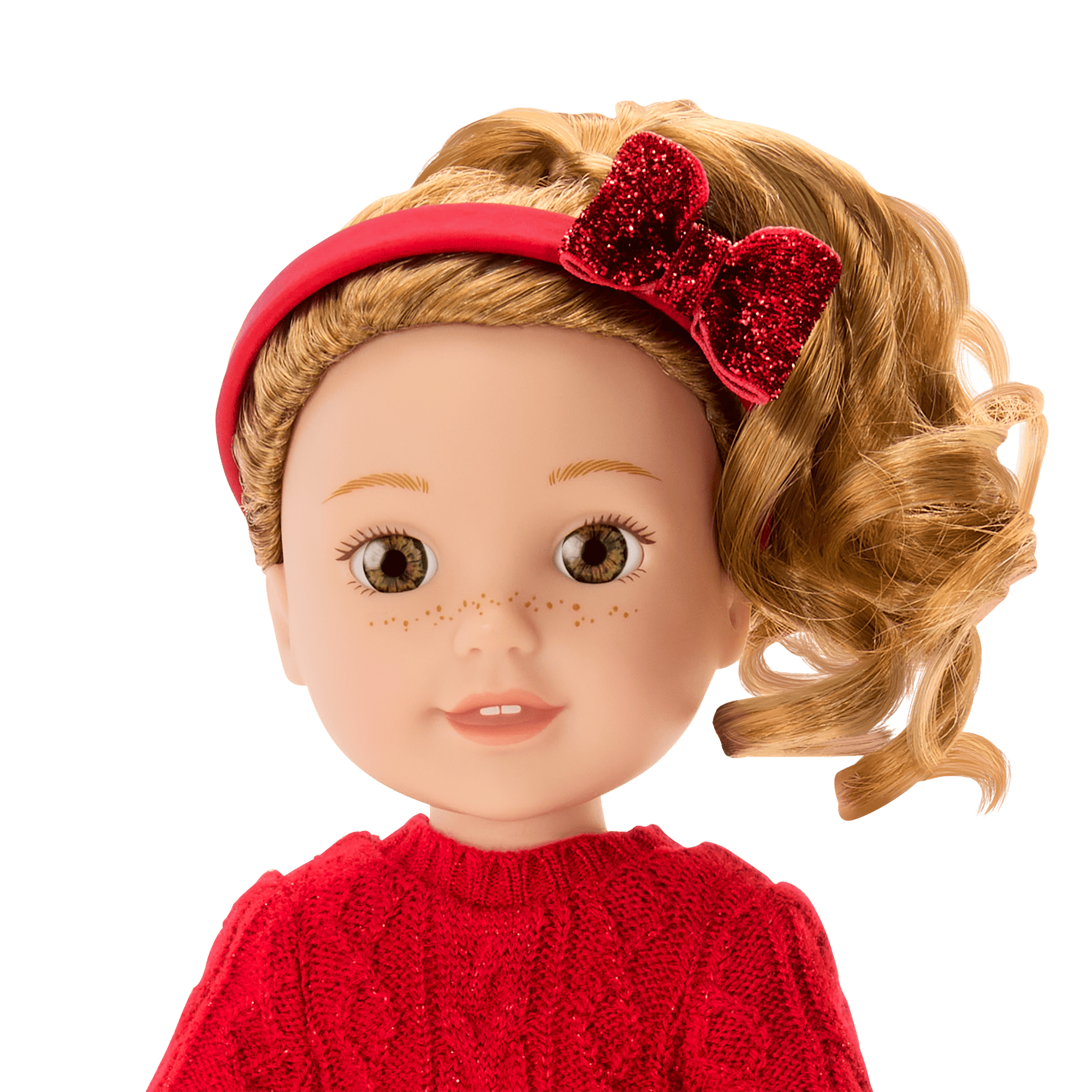Crimson Sparkle Sweater Dress for Girls with Tulle Skirt | WellieWishers