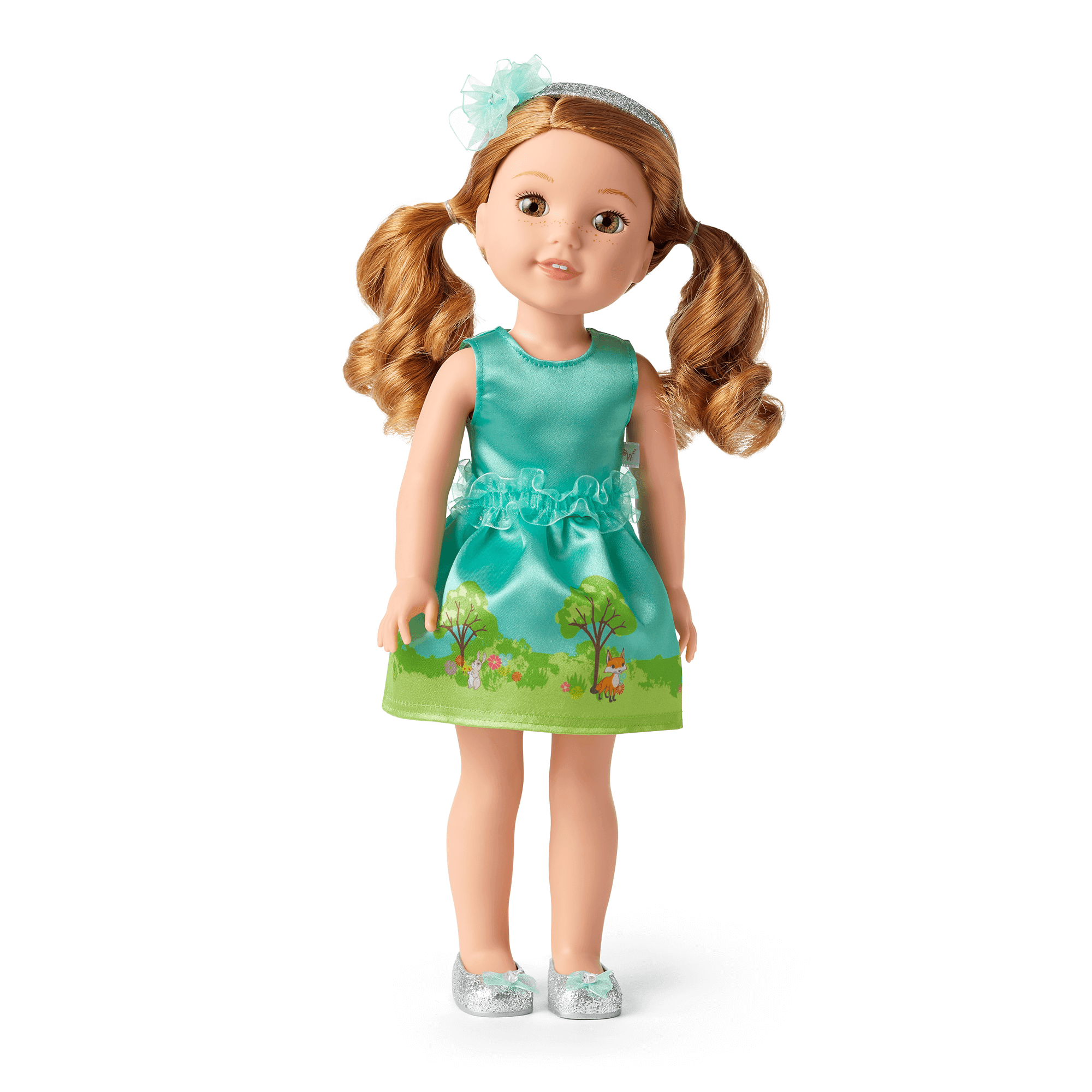 Garden Adventure Outfit for WellieWishers Dolls | Play Dress Set