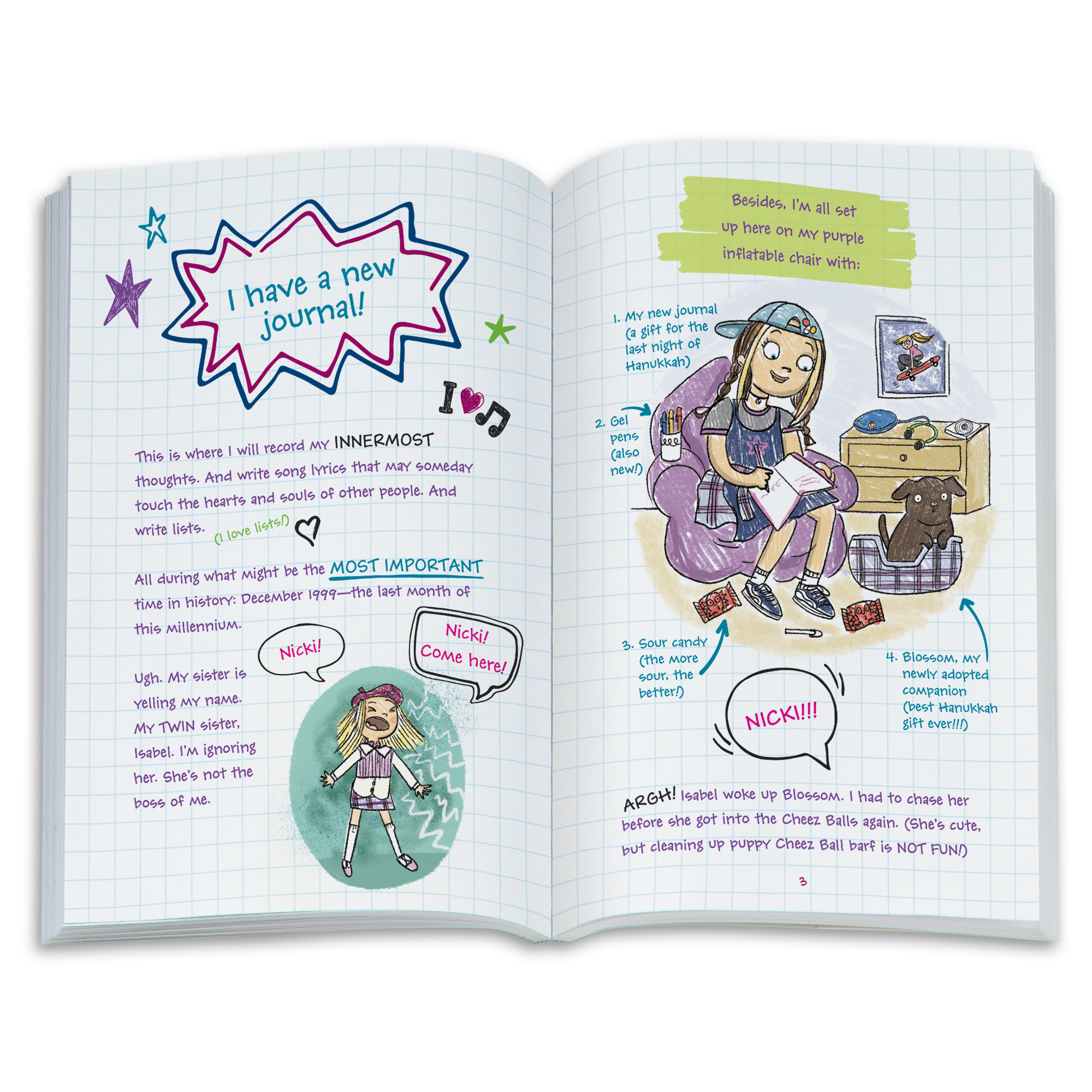 18-inch Nicki Doll with Journal & Outfits | Historical Characters