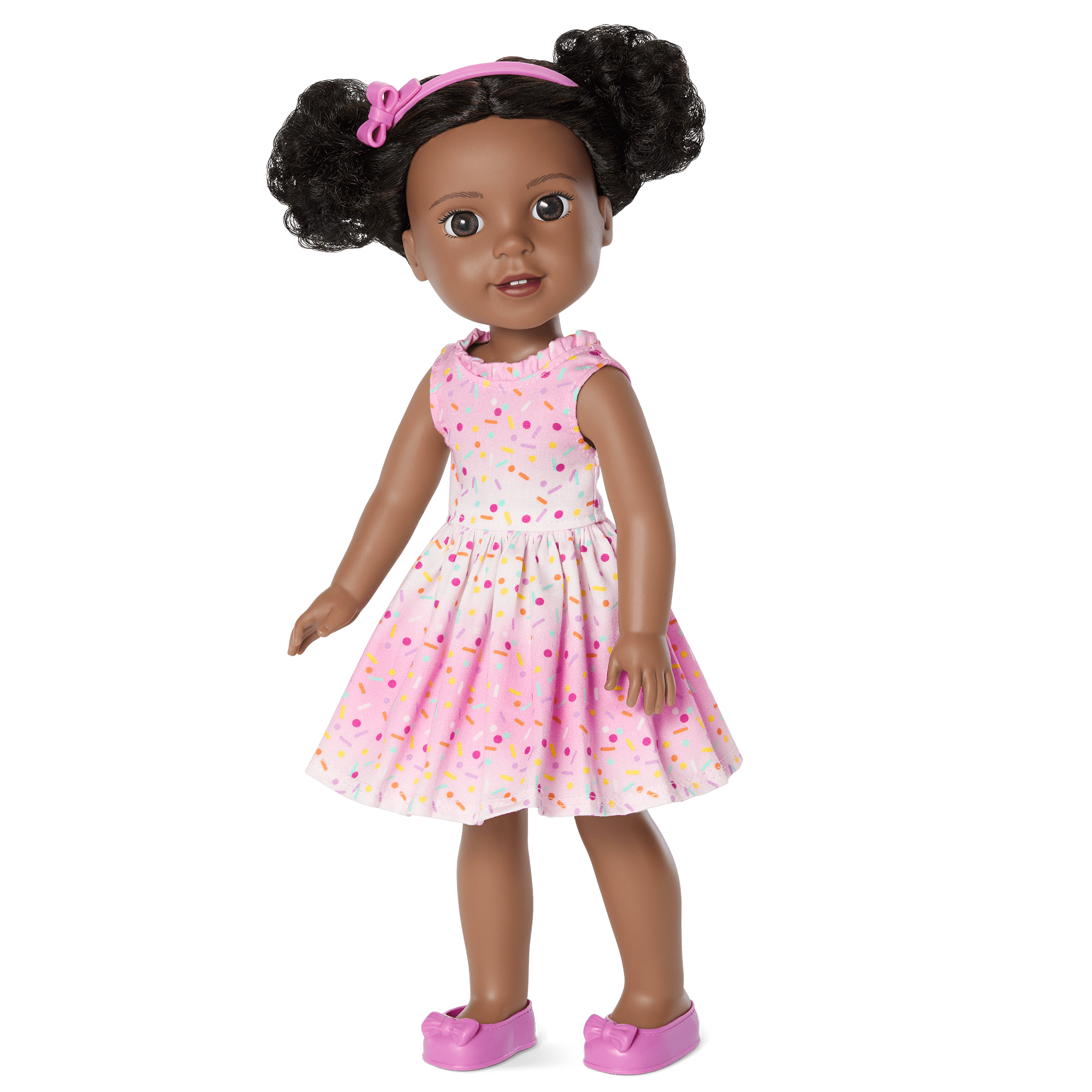 Kendall's Sparkly Party Doll Set with Cake & Accessories | WellieWishers