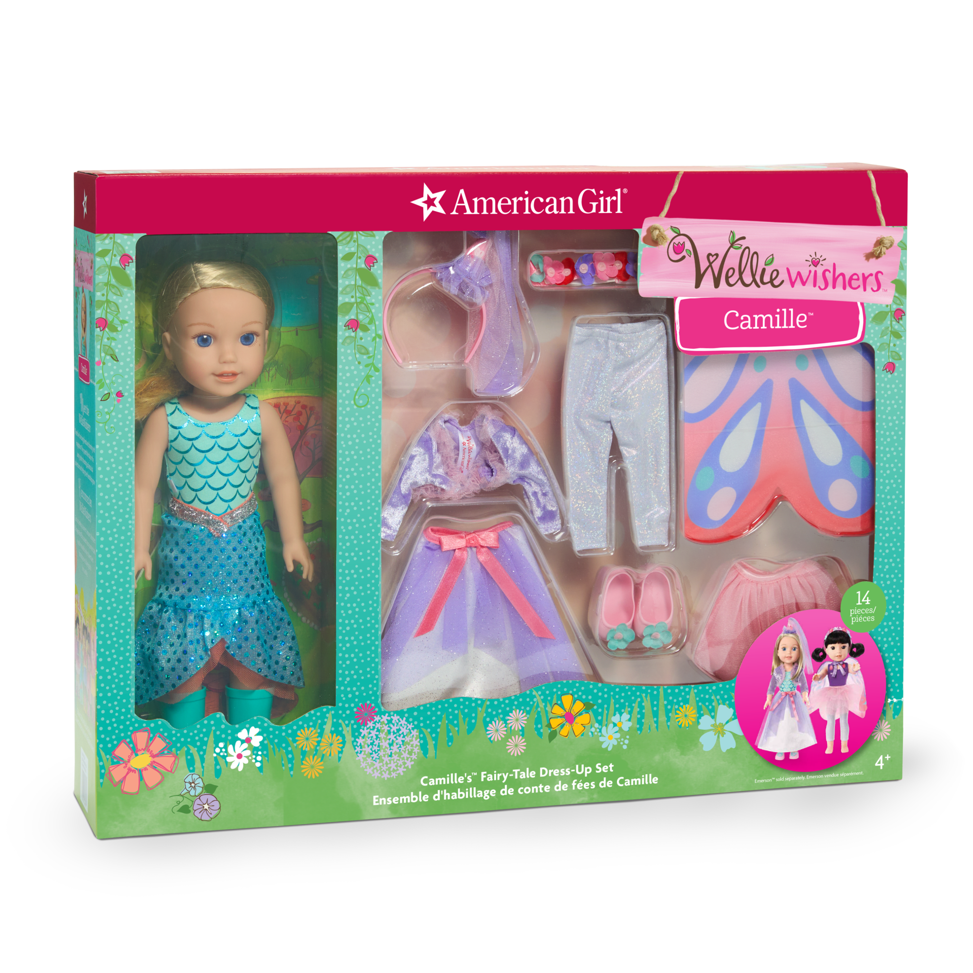 Fairy-Tale Dress-Up Set for Kids with Doll & Accessories | WellieWishers™