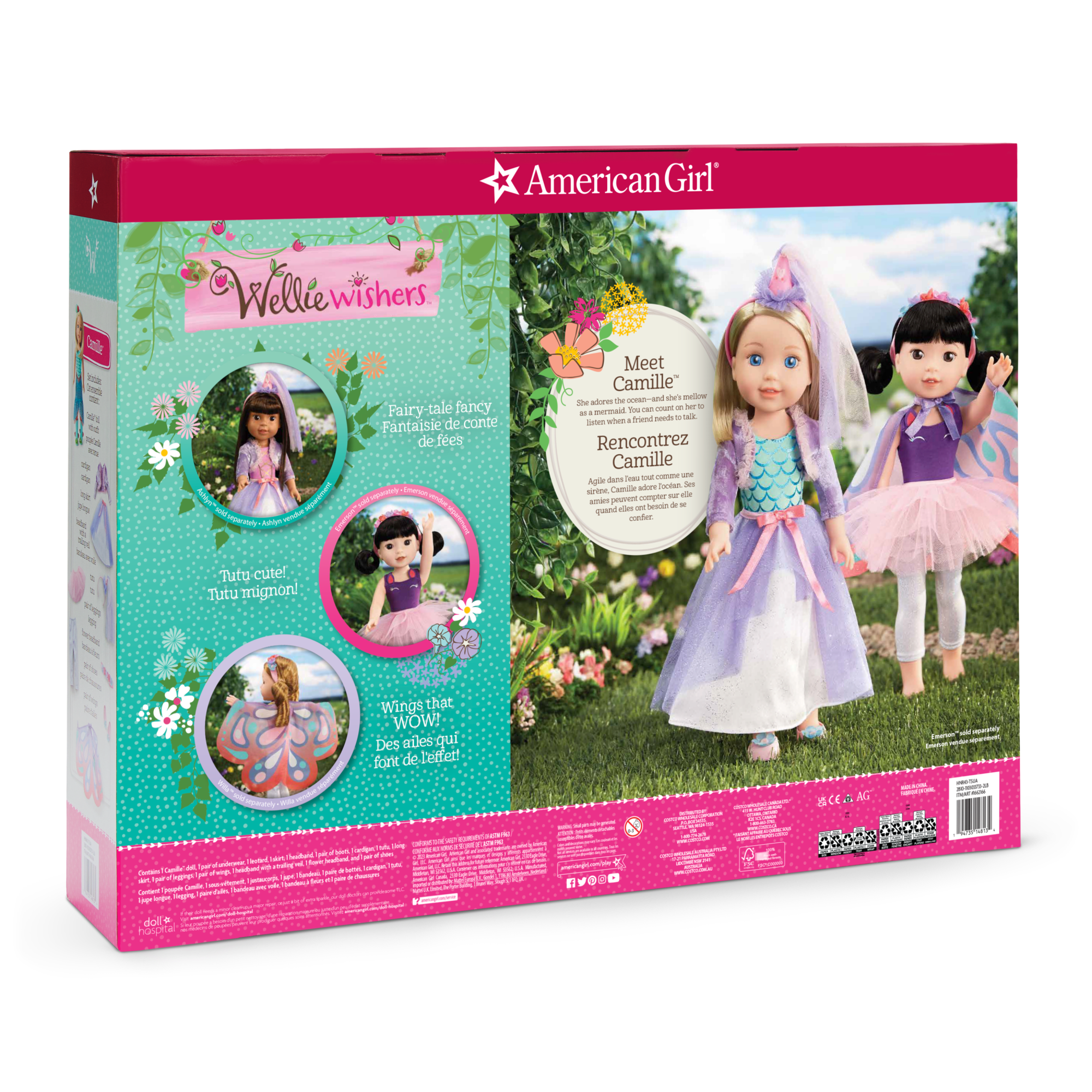 Fairy-Tale Dress-Up Set for Kids with Doll & Accessories | WellieWishers™