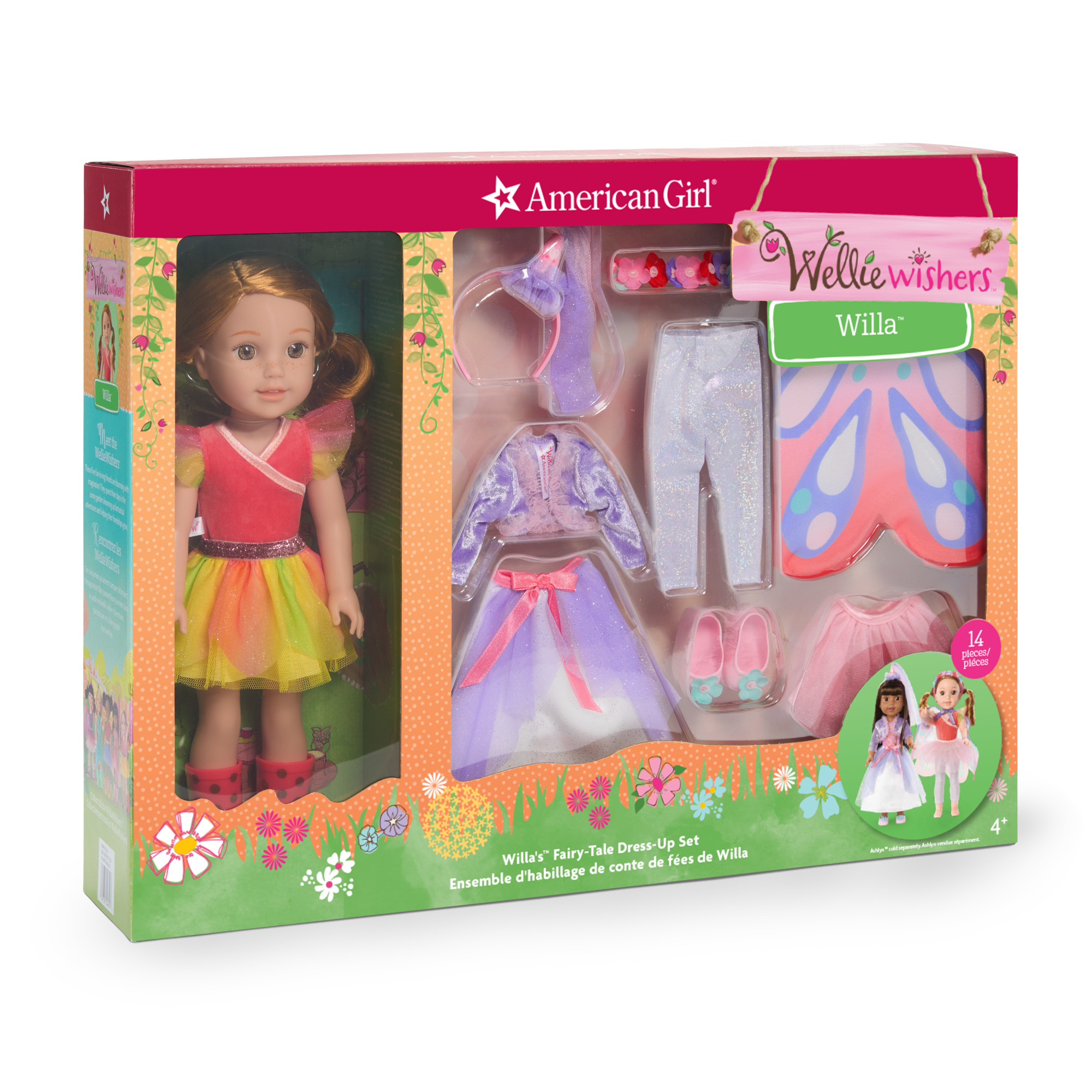 Fairy-Tale Dress-Up Set for Kids with Doll & Accessories | WellieWishers™