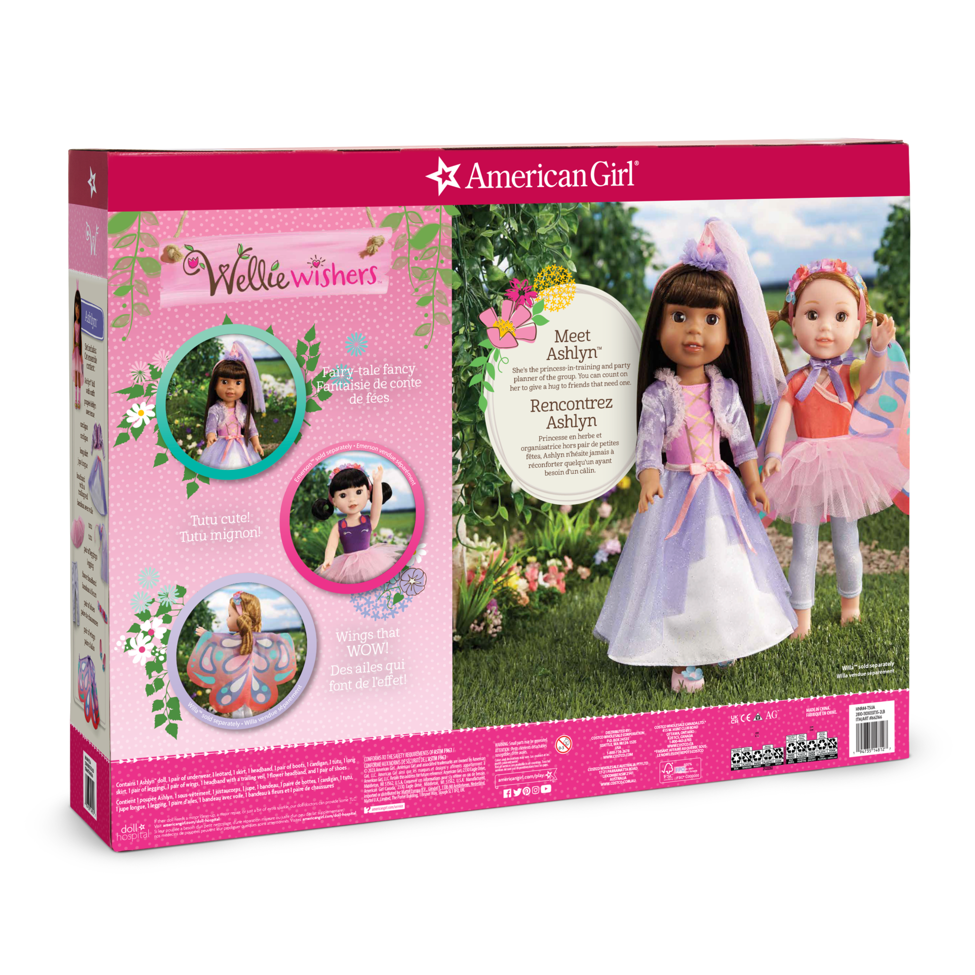 Fairy-Tale Dress-Up Set for Kids with Doll & Accessories | WellieWishers™