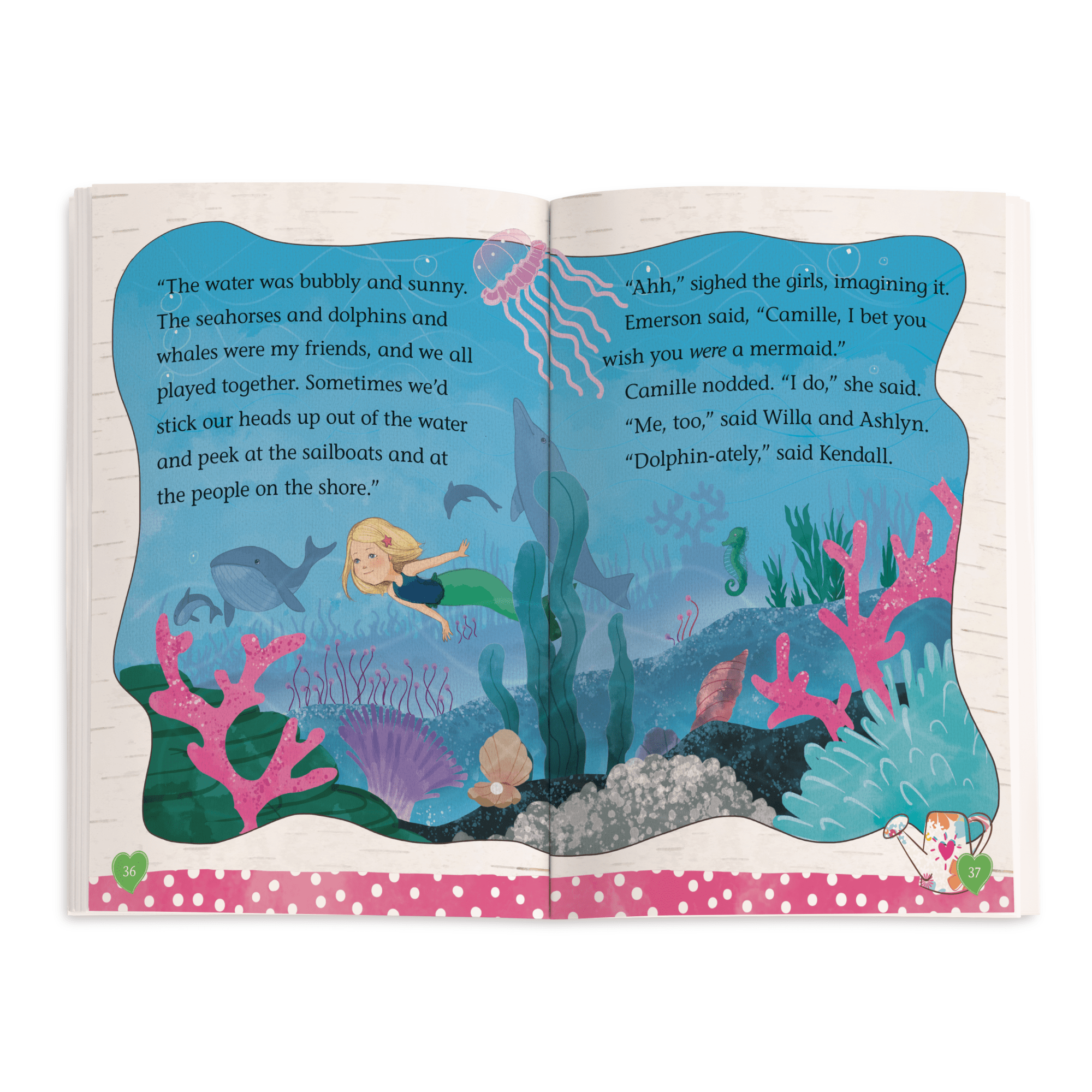 Camille's Mermaid Tale Children's Book | WellieWishers™