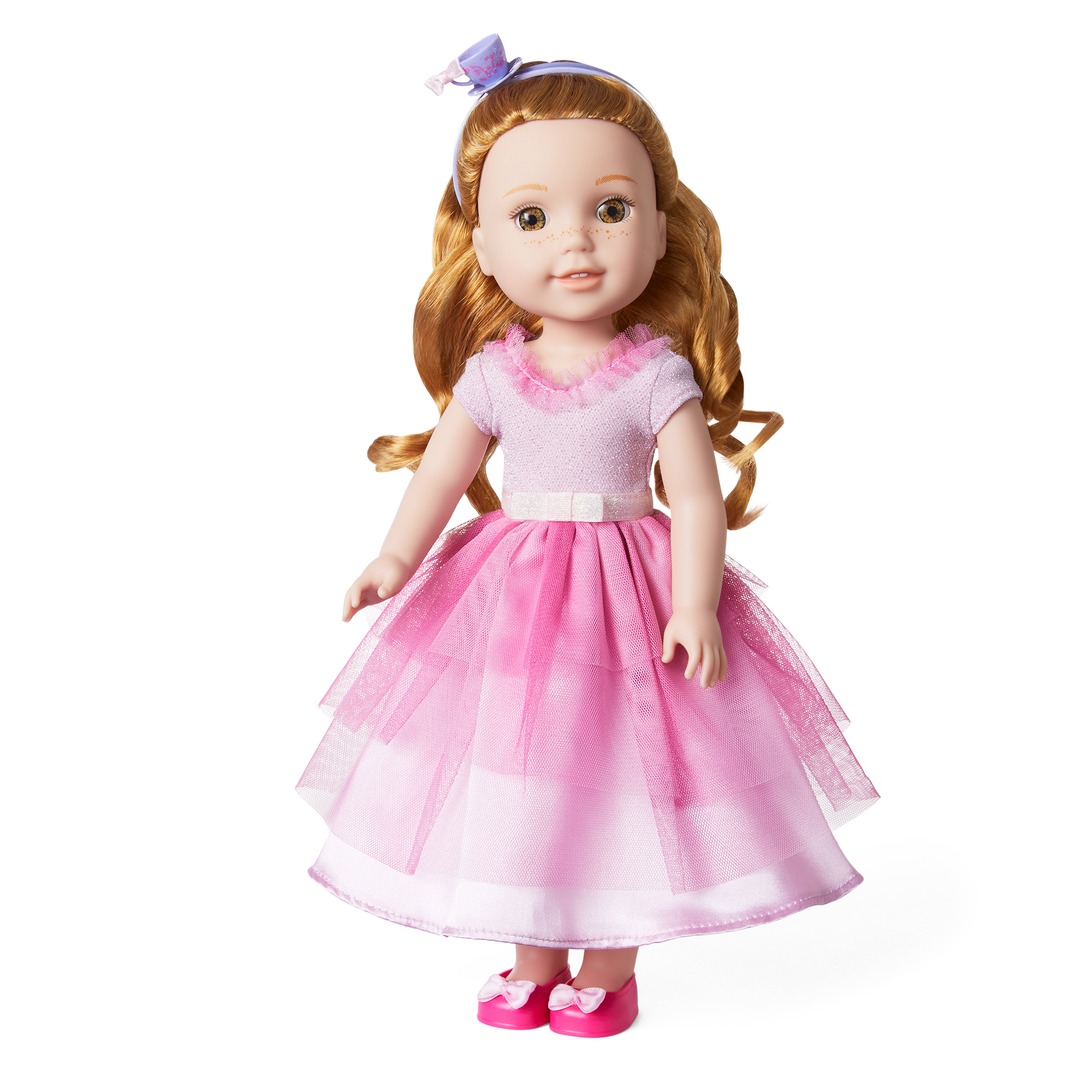 Princess Doll Bundle with Throne Desk & Royal Dress | WellieWishers™