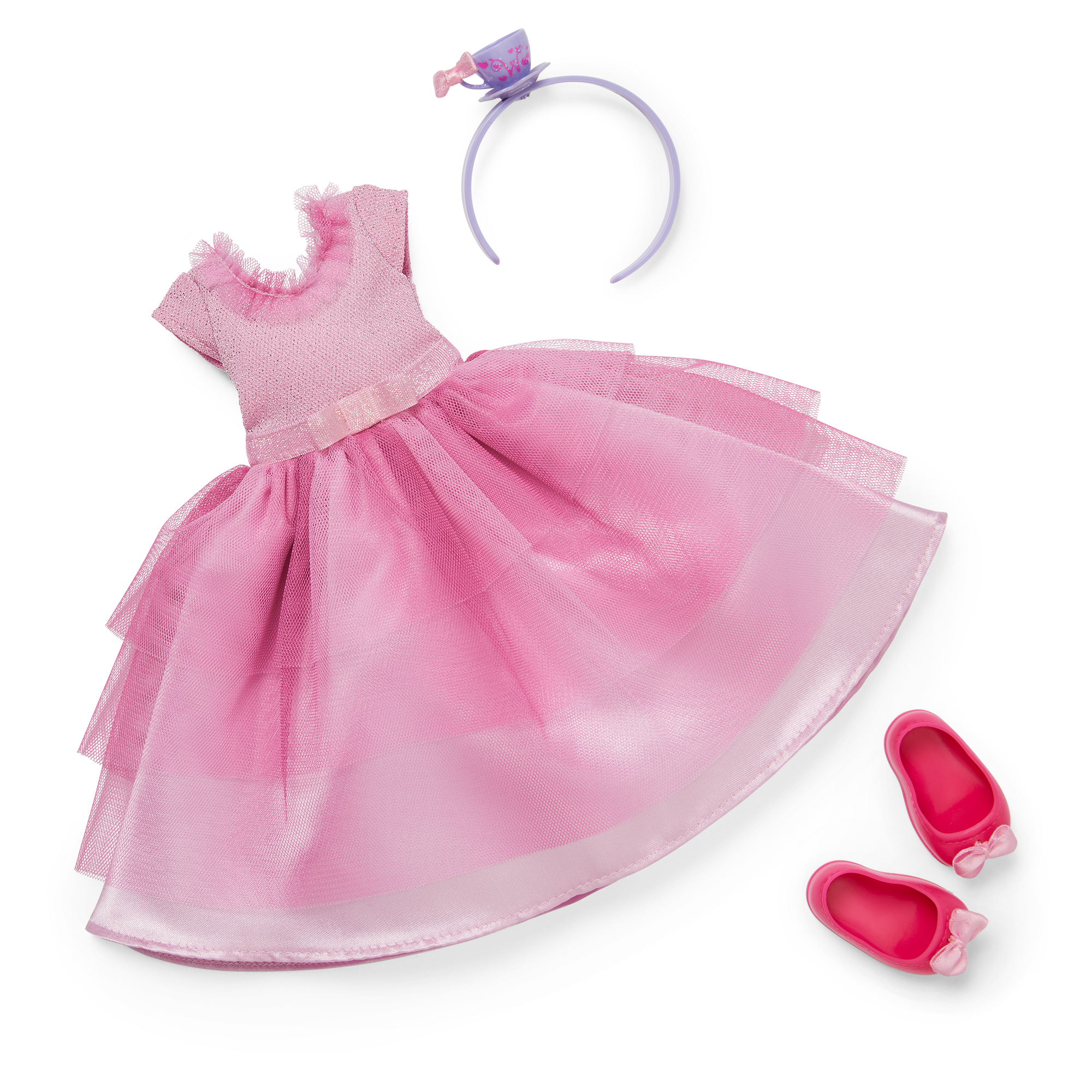 Princess Doll Bundle with Throne Desk & Royal Dress | WellieWishers™