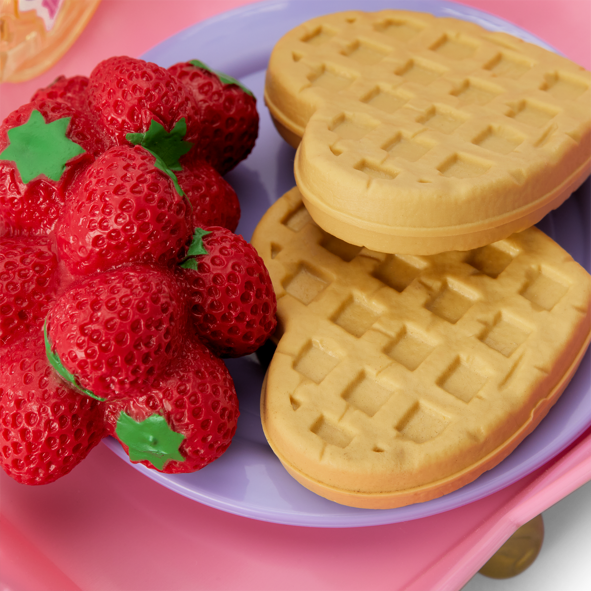 Royal Doll Bed & Breakfast Tray Set for WellieWishers™ | Playtime Bundle