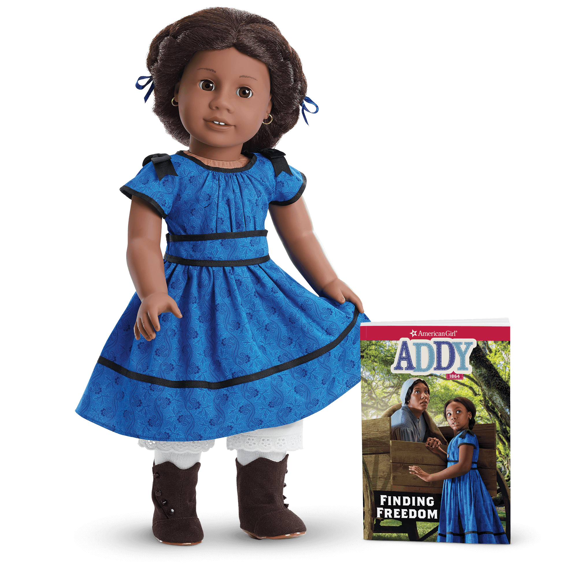 18-inch Addy™ Historical Doll with Book & Authentic 1864 Outfit