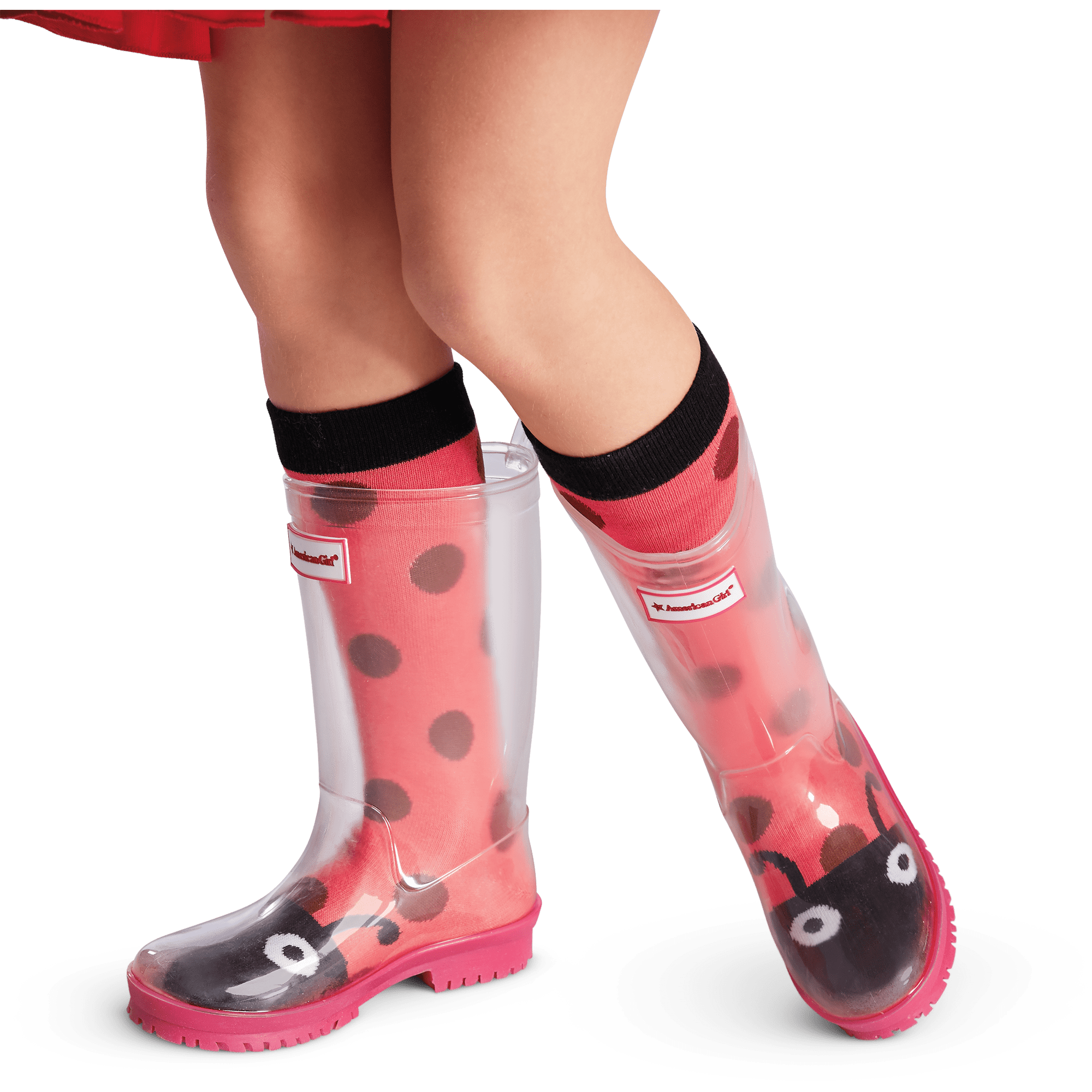 Girls' Rain Boots & Socks Set for Outdoor Play | WellieWishers