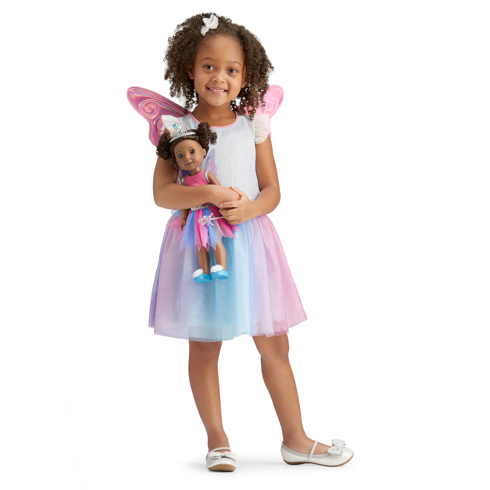 Butterfly Wings & Dress Set for Girls & Dolls | WellieWishers